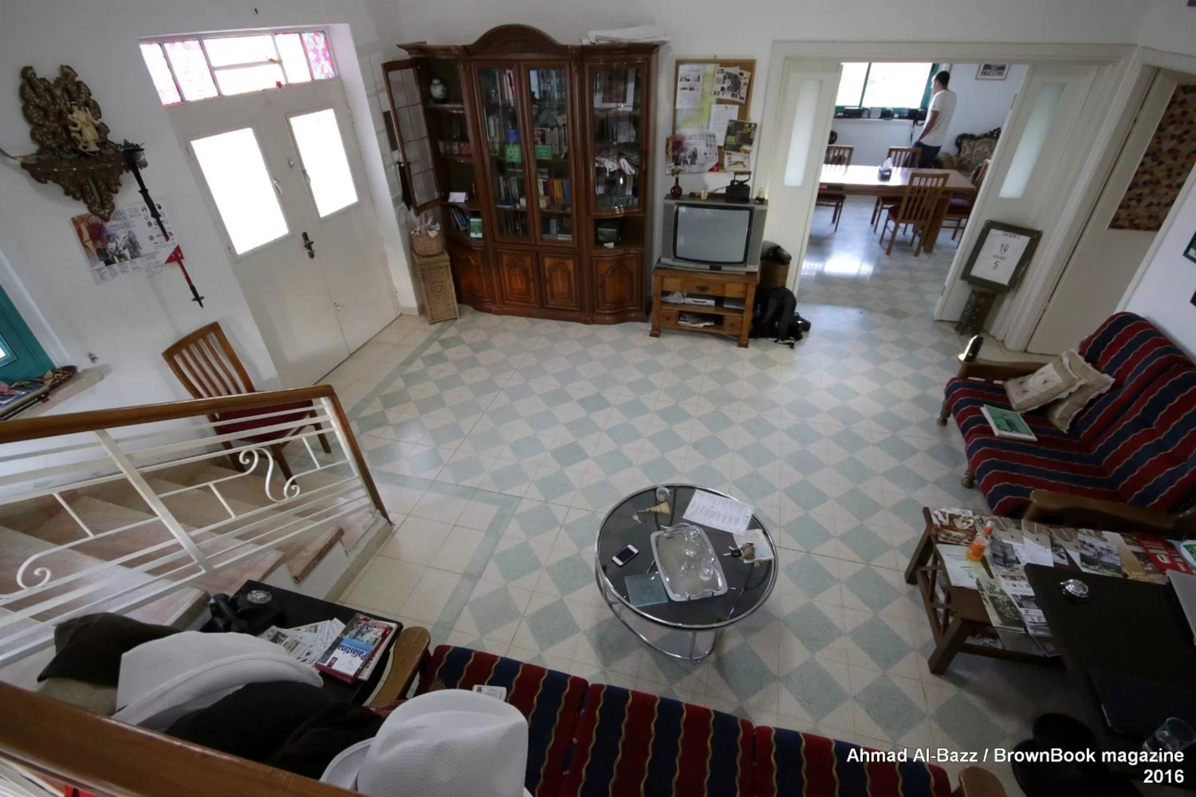 Communal lounge/ TV room in Auberg-Inn Guesthouse