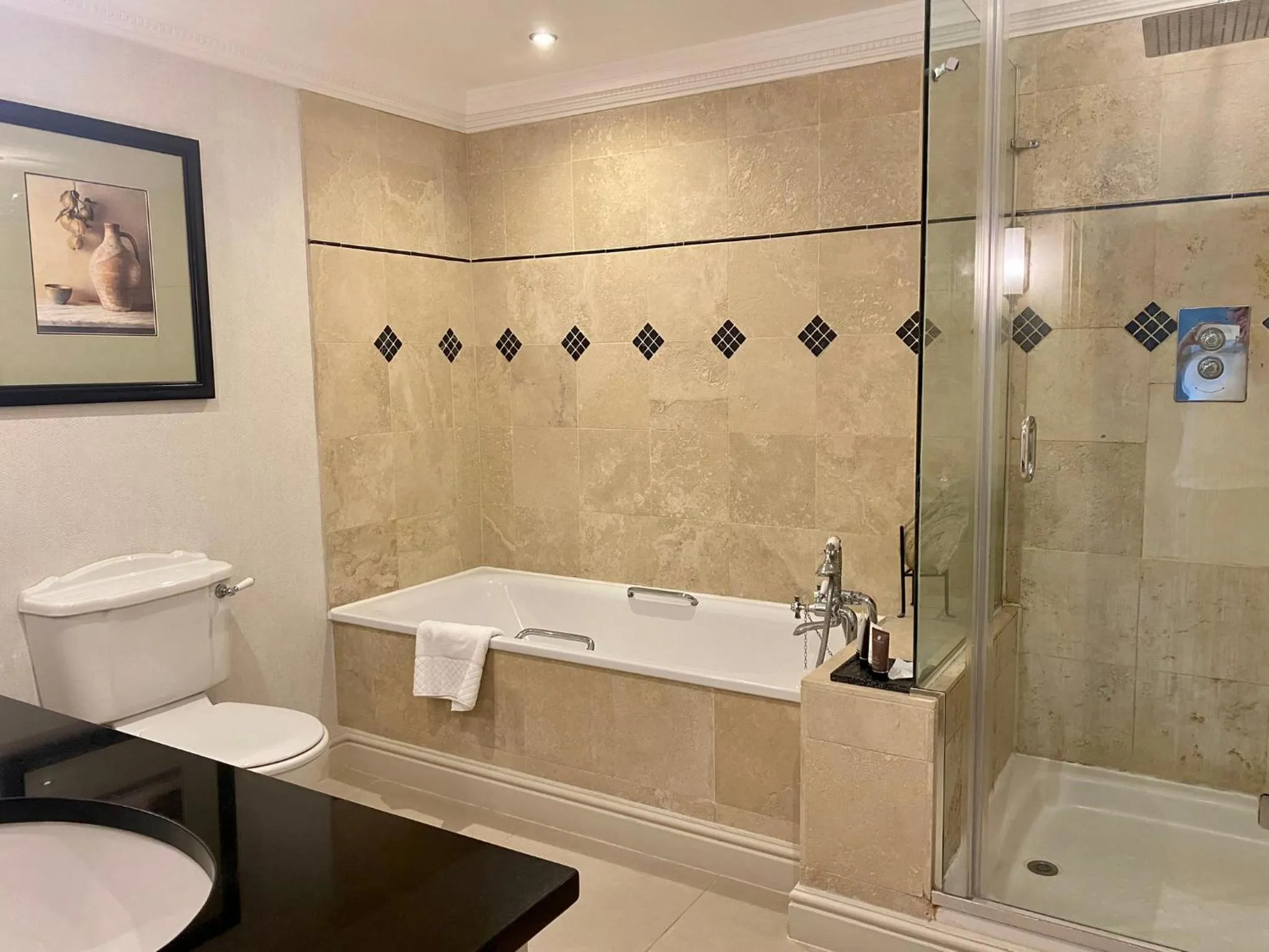Shower in Rowhill Grange Hotel & Utopia Spa