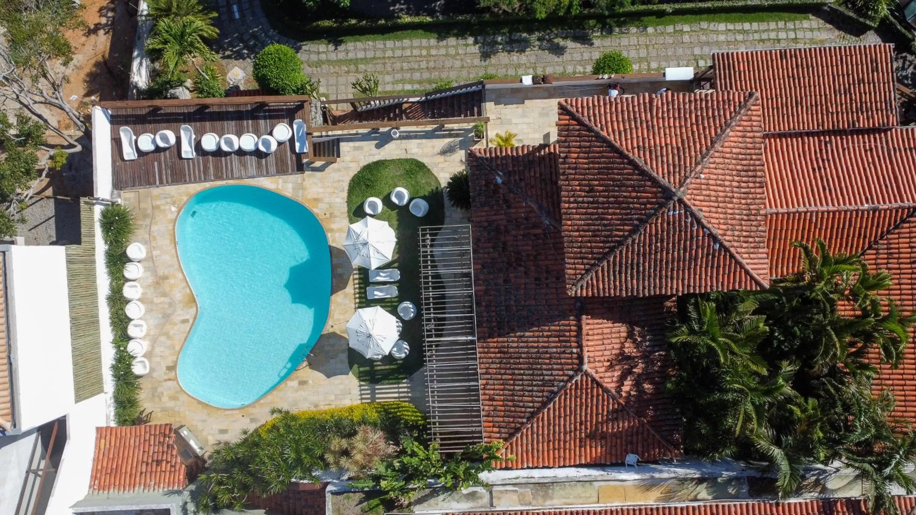 Bird's eye view in Buzios Arambaré Hotel