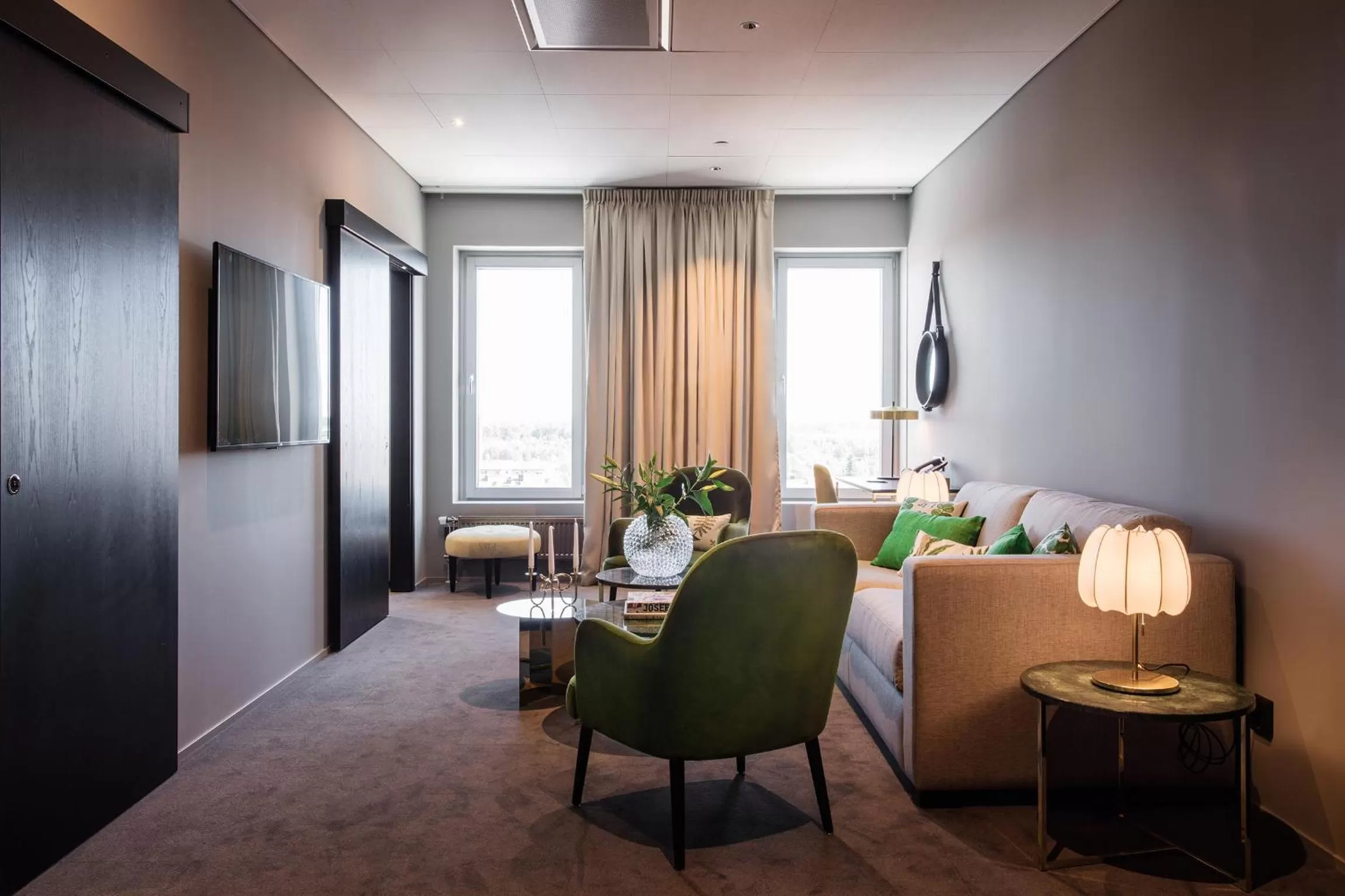 Living room, Bed in KUST Hotell & SPA