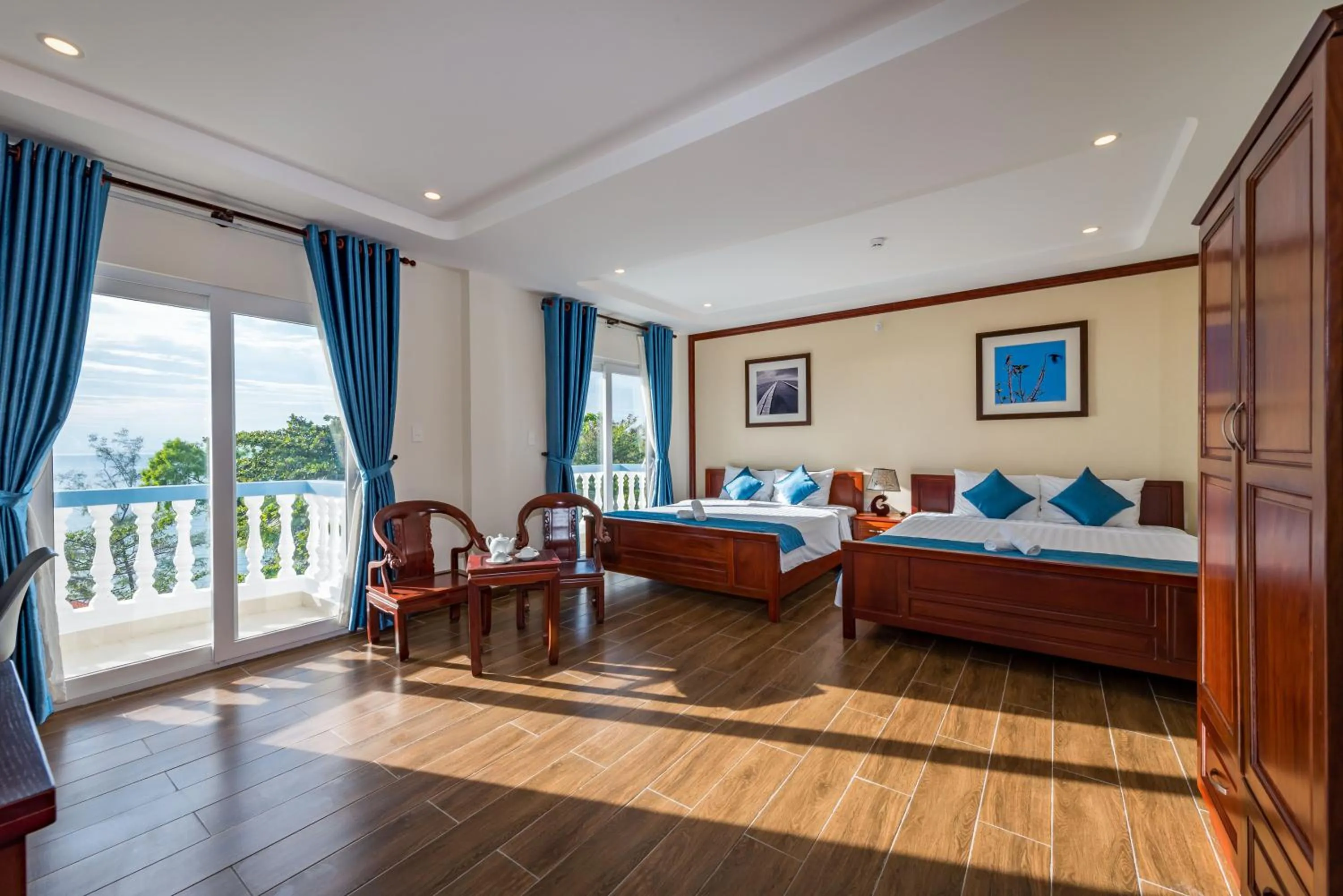 Family Room with Garden View in Brenta Phu Quoc Hotel