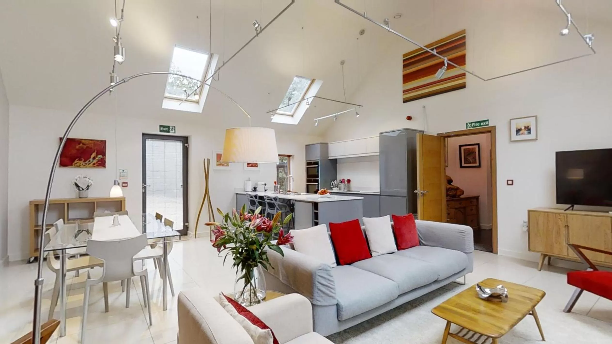 Living room, Seating Area in South Lodge