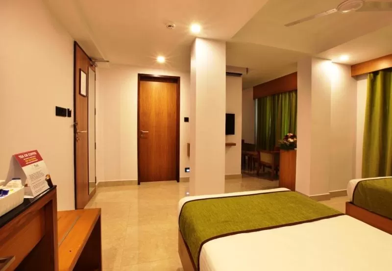 Bed in Hotel Park Residency