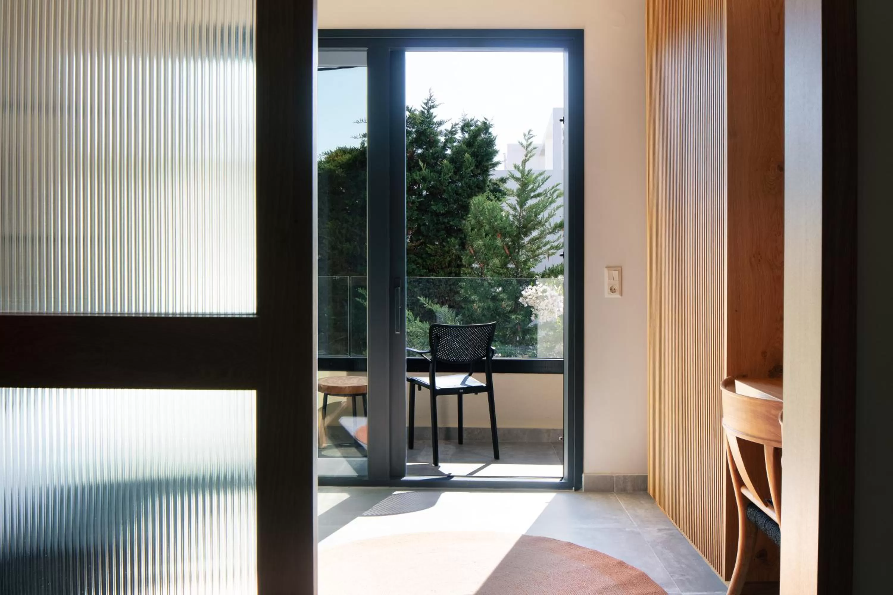 Balcony/Terrace, Bed in Chapter 02 Gallery Suites