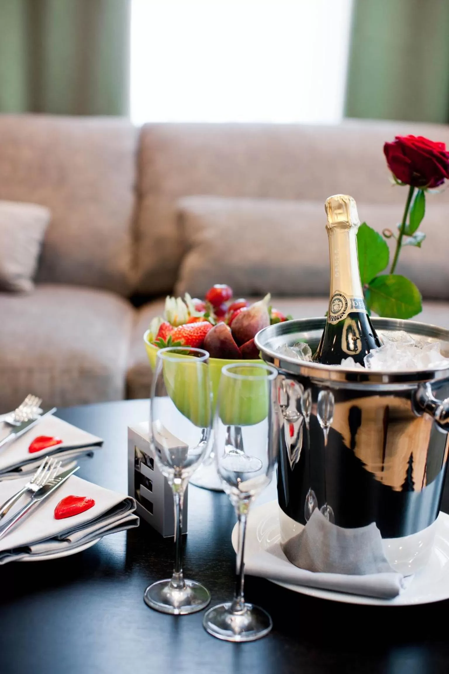 Food and drinks in Elite Hotel Ideon, Lund