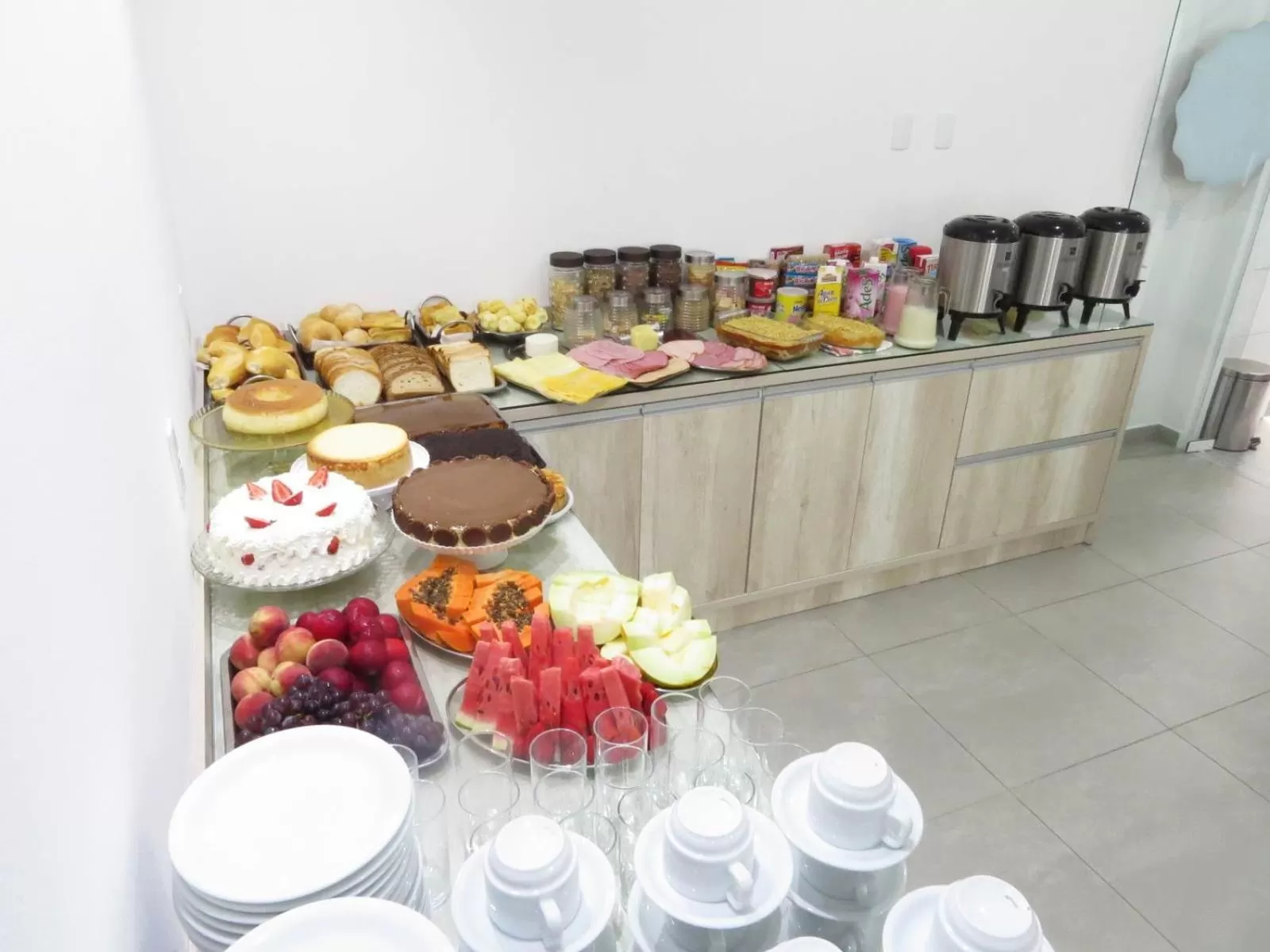 Food and drinks in Pousada Vó Dena