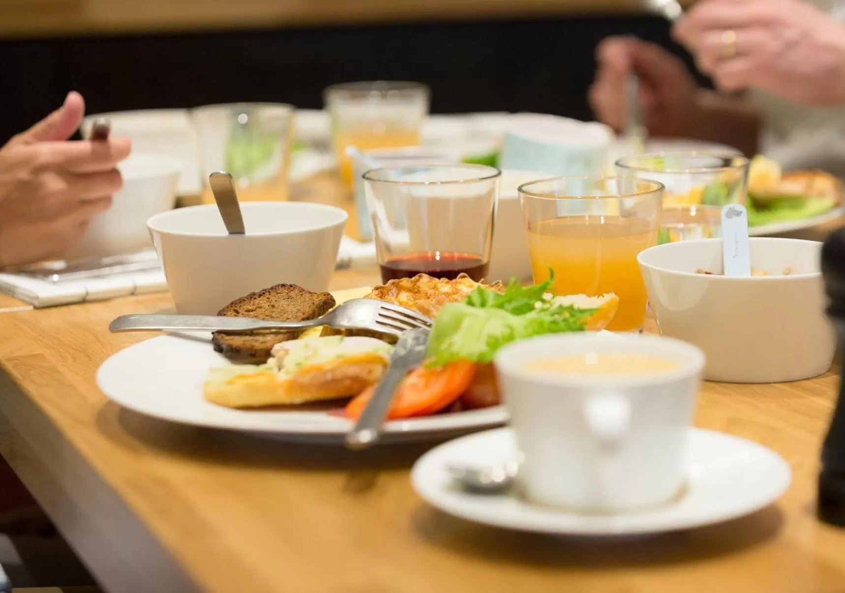 Breakfast in Hotel Verso