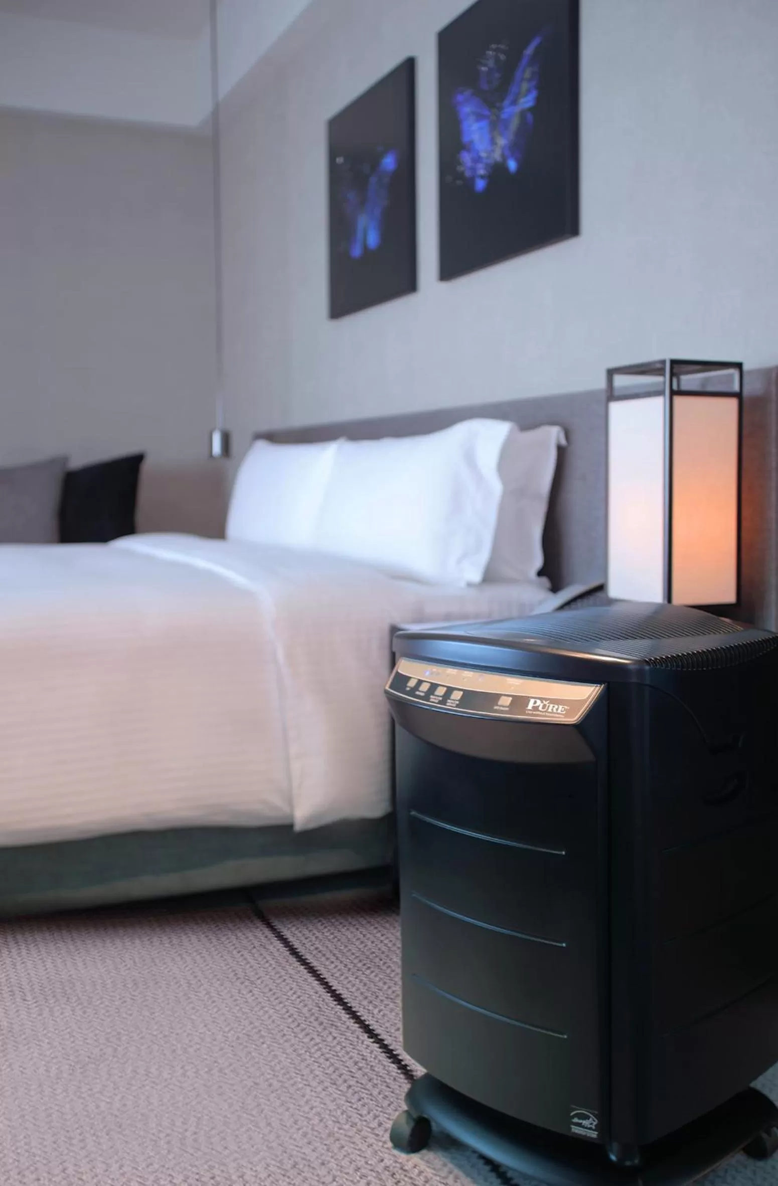 Bed in Humble House Taipei, Curio Collection by Hilton