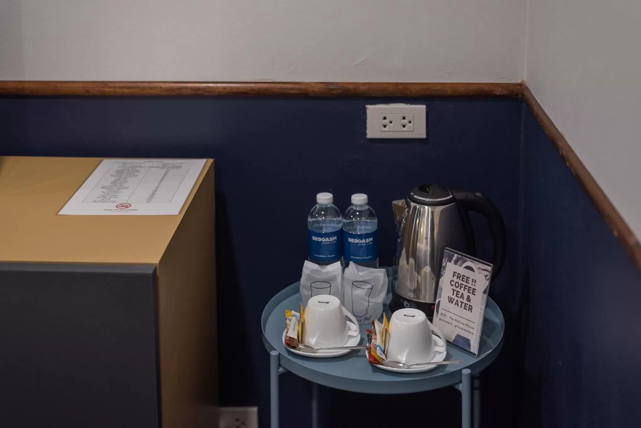 Coffee/tea facilities in The Mellow Pillow Hotel @ Chiang Mai Gate