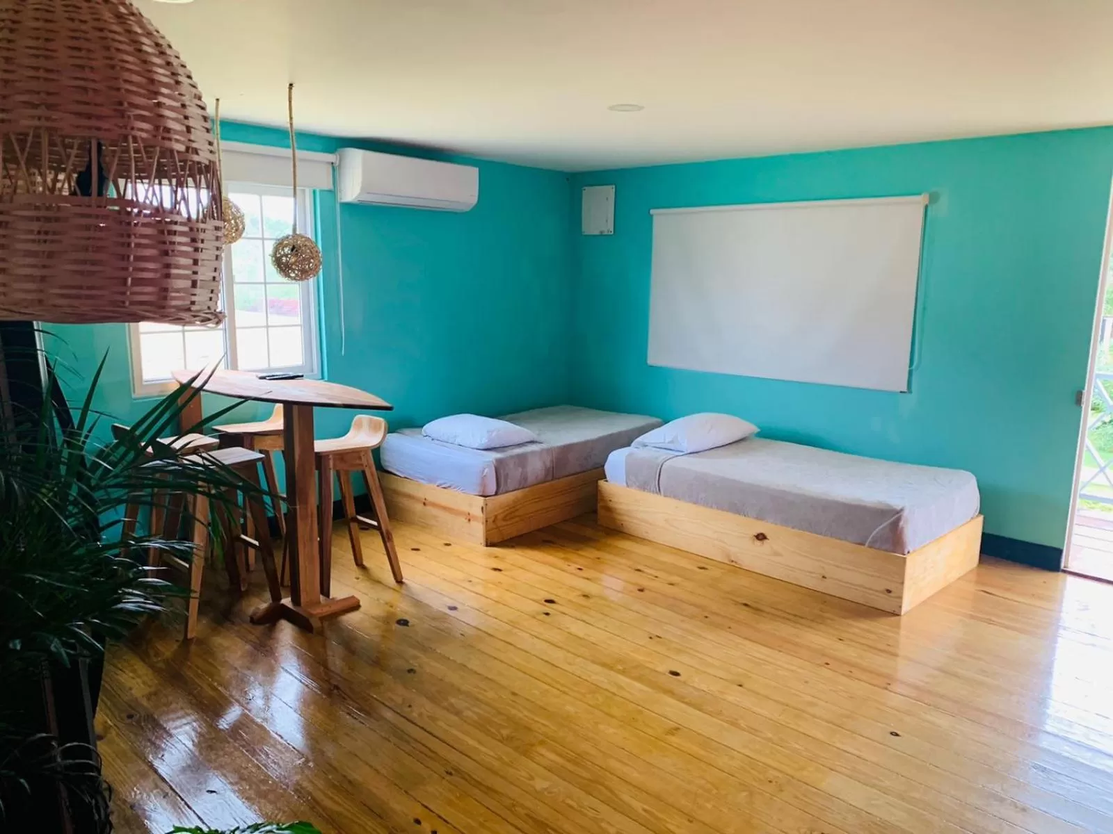 Bed in Be Happy Hotel