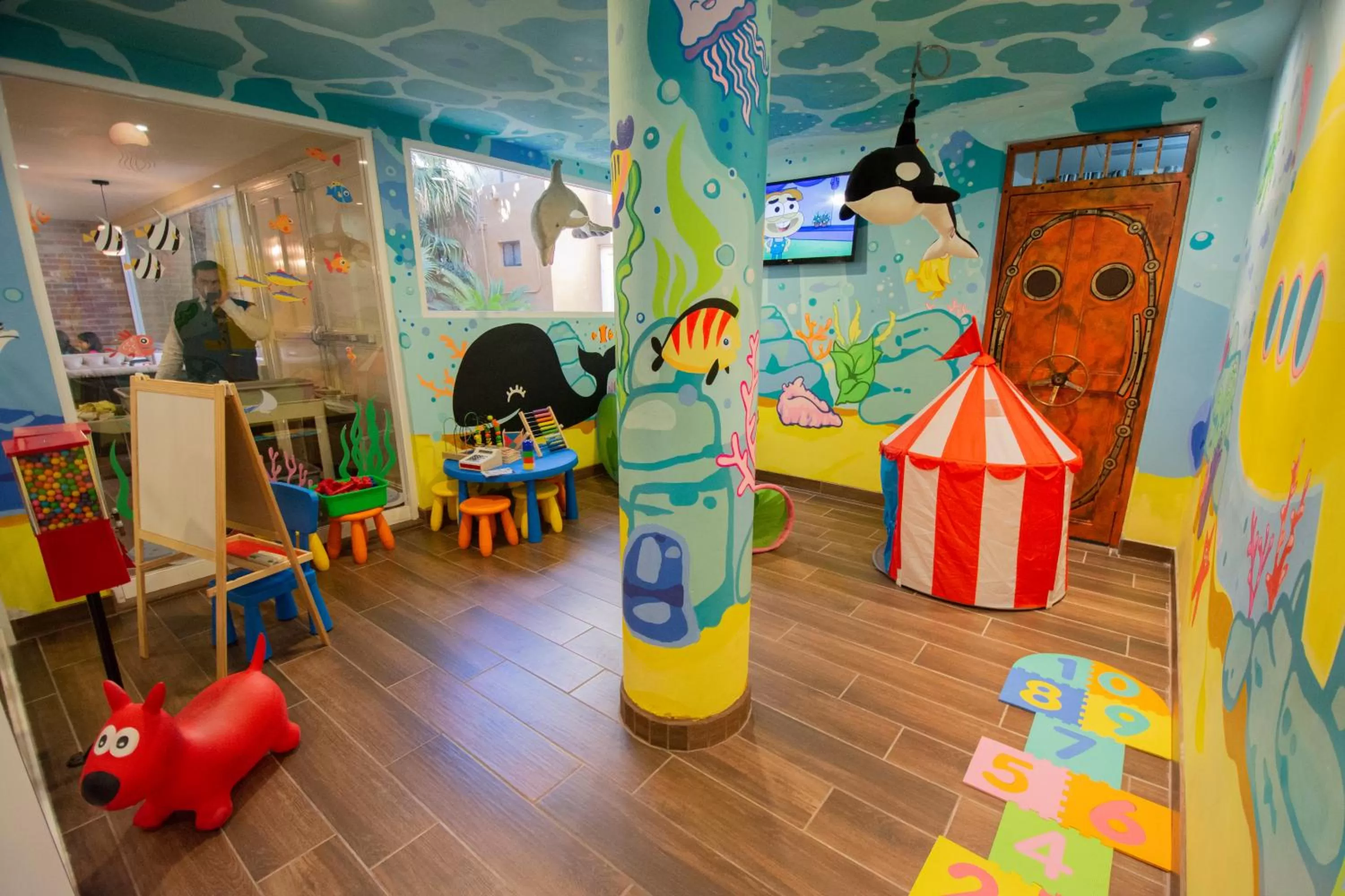Kids's club in Hotel San Angel