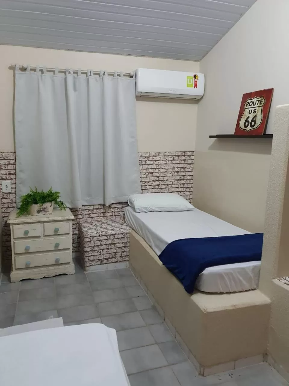 Bed in Pousada Dois Rios