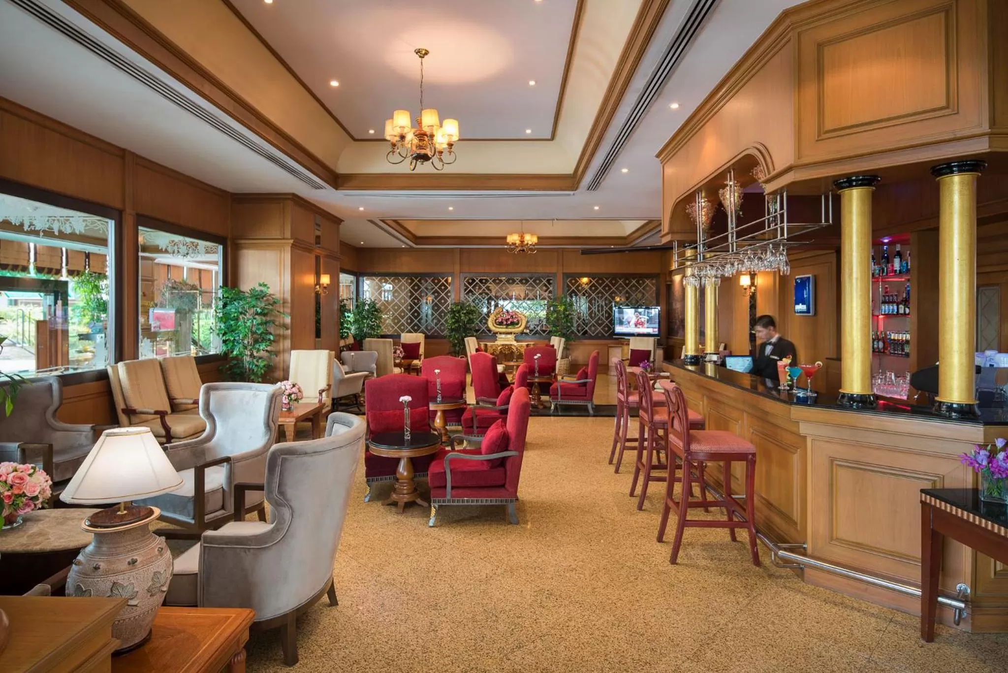 Lounge or bar in Prince Palace Hotel Bangkok