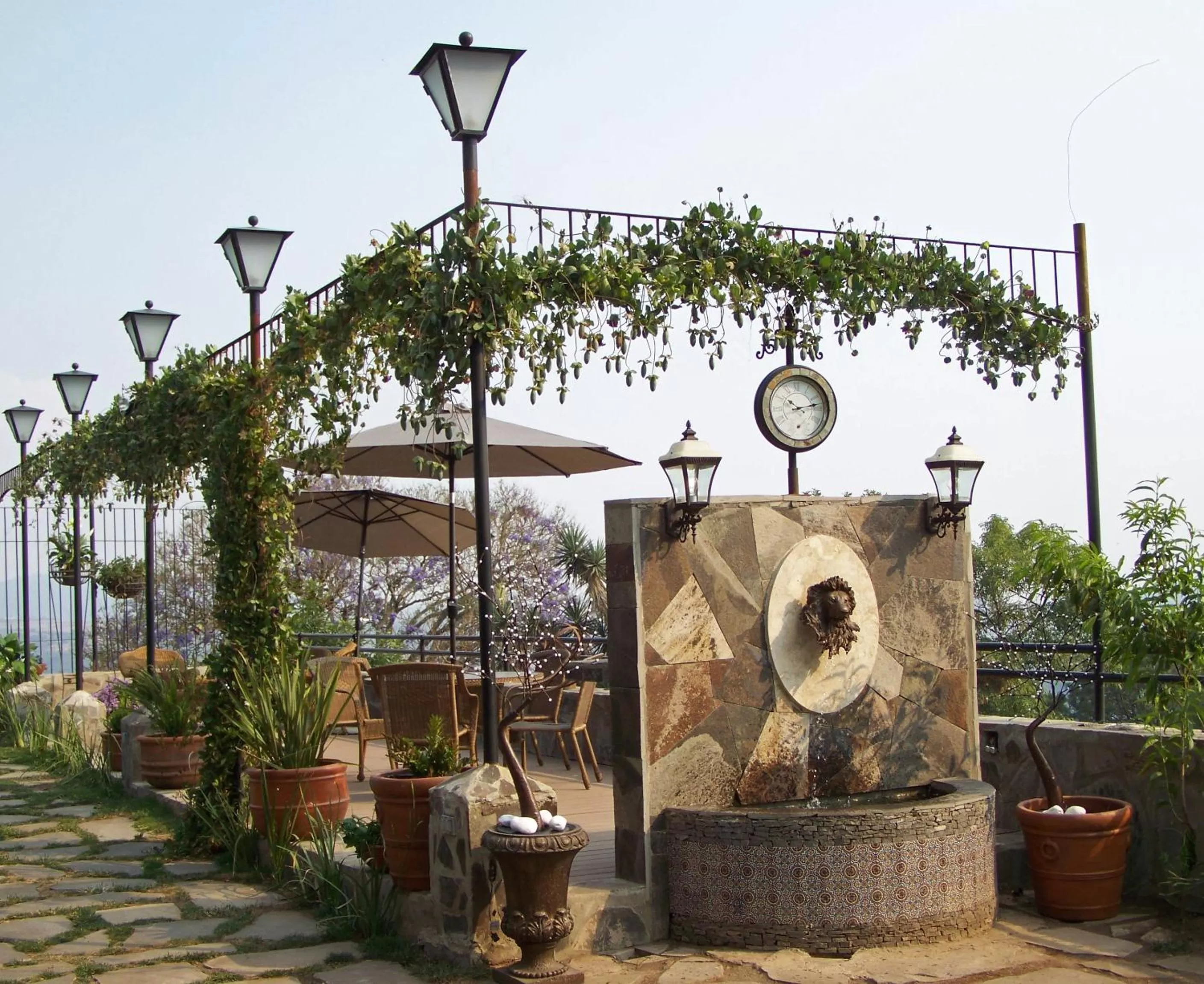 Balcony/Terrace in Hotel Villa Cassis