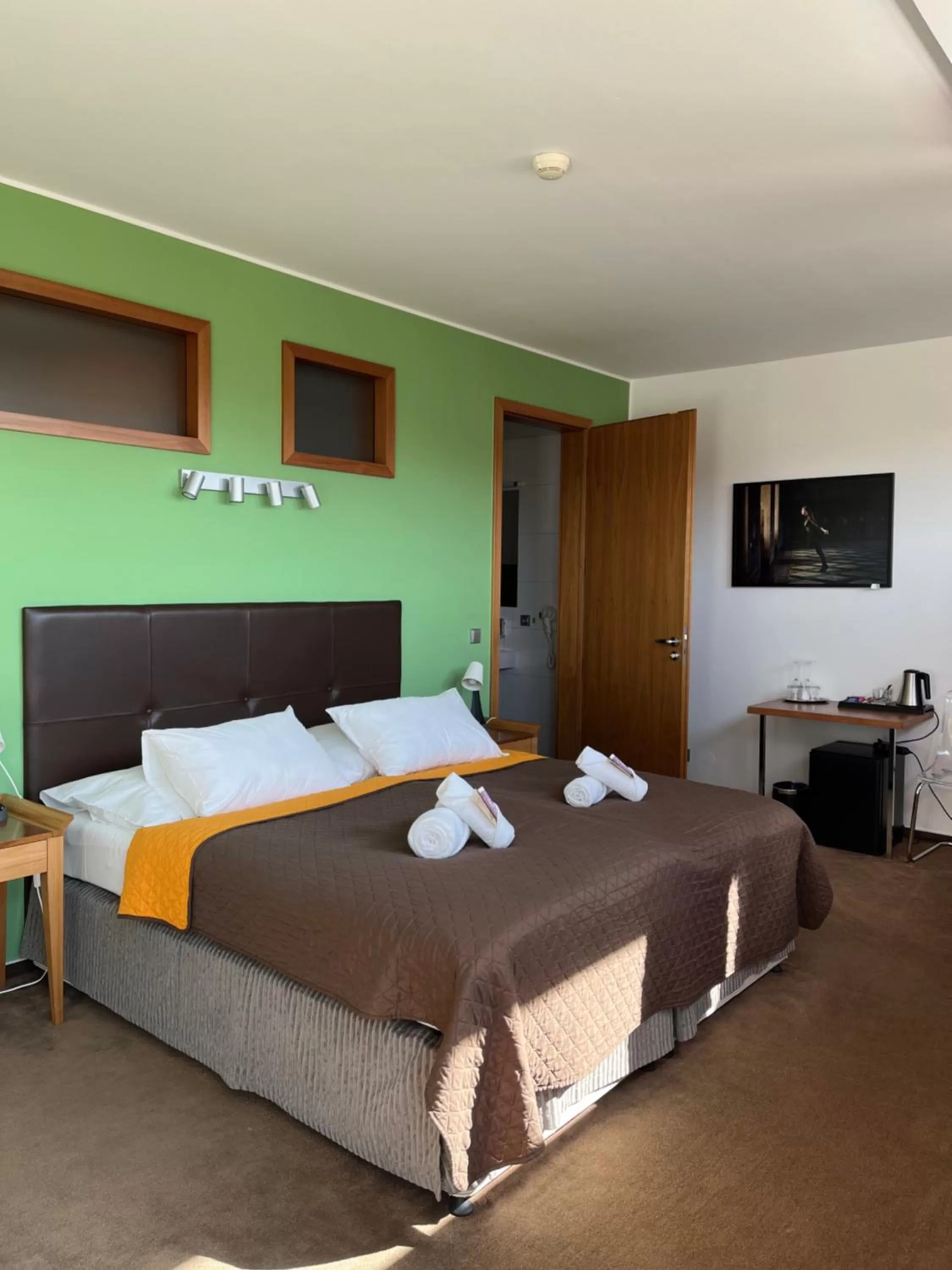 Photo of the whole room, Bed in Hotel Beroun Golf Club