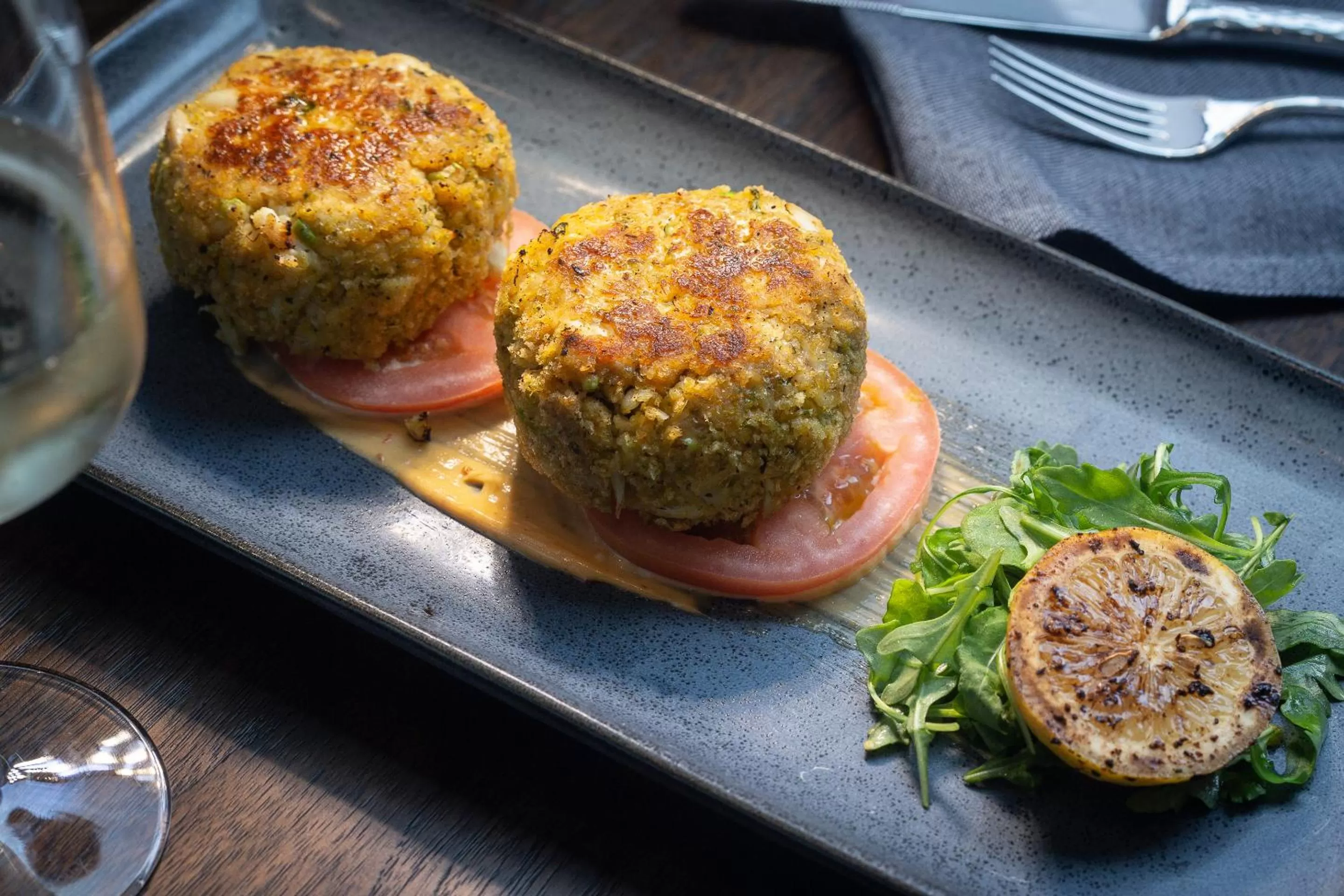 Food close-up in Houston CityPlace Marriott at Springwoods Village