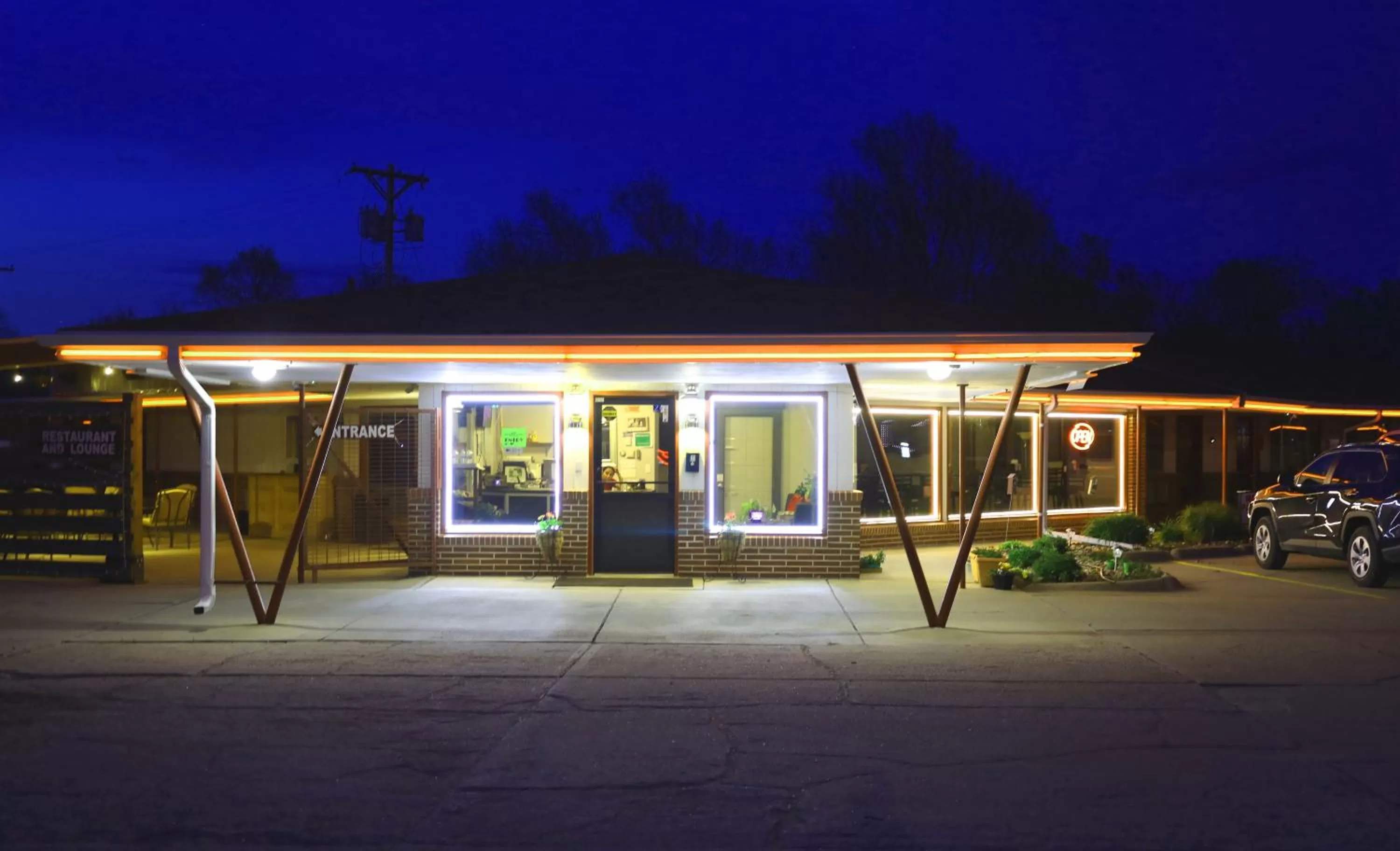 Property building in Raine Motel