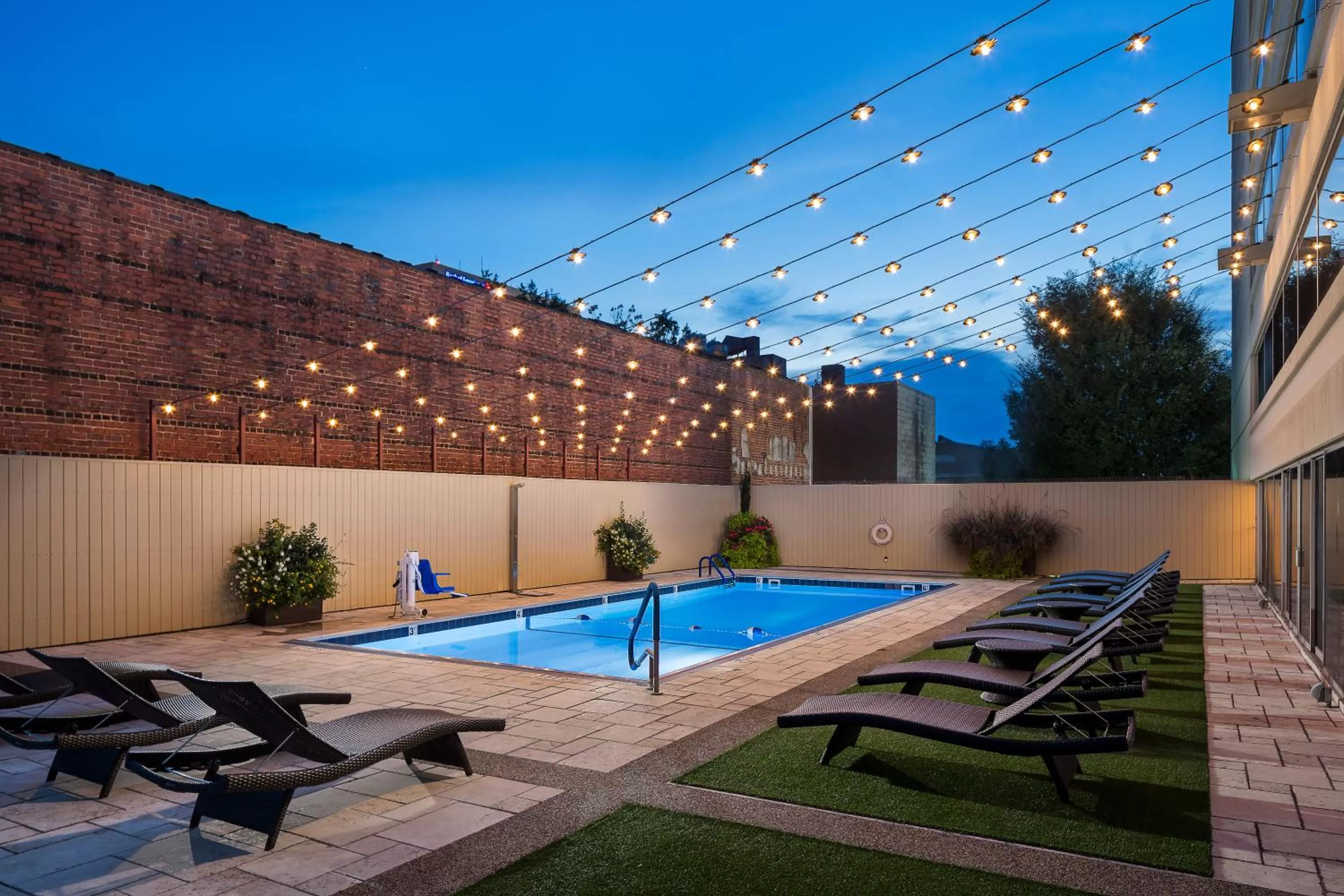 Swimming pool in Hyatt Regency - Greenville