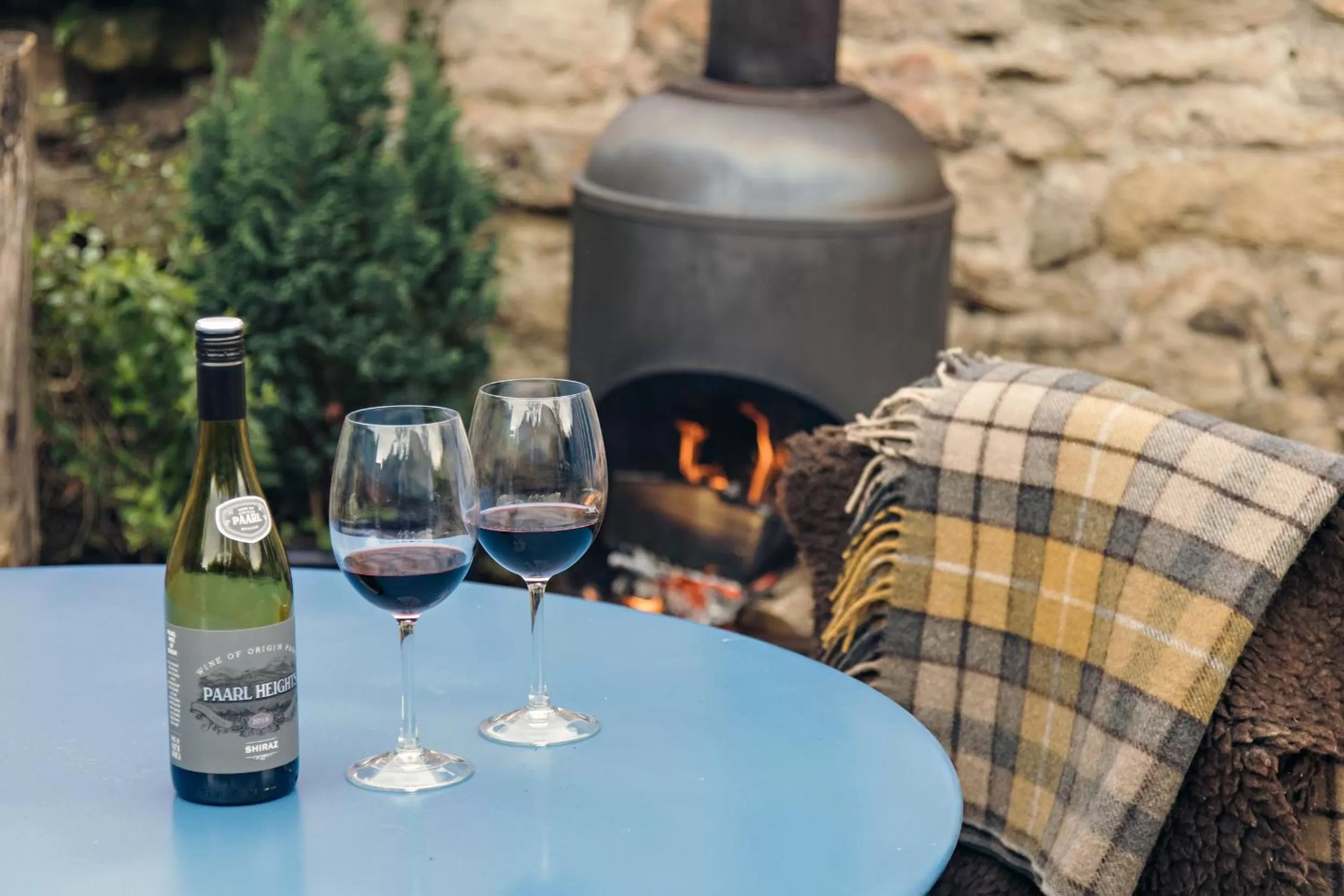 Patio in The White Swan Inn