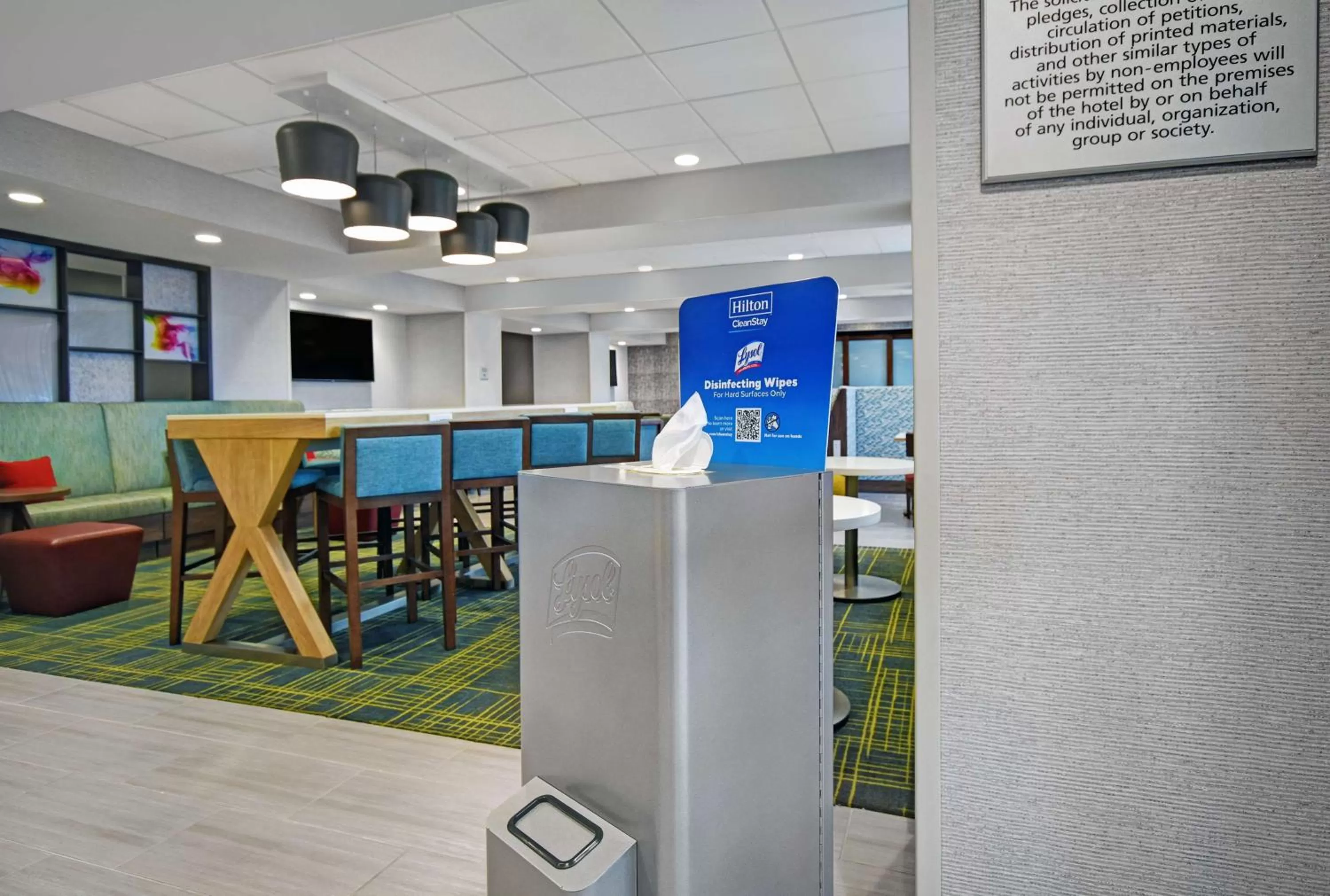 Lobby or reception in Hampton Inn Las Vegas Strip South, NV 89123