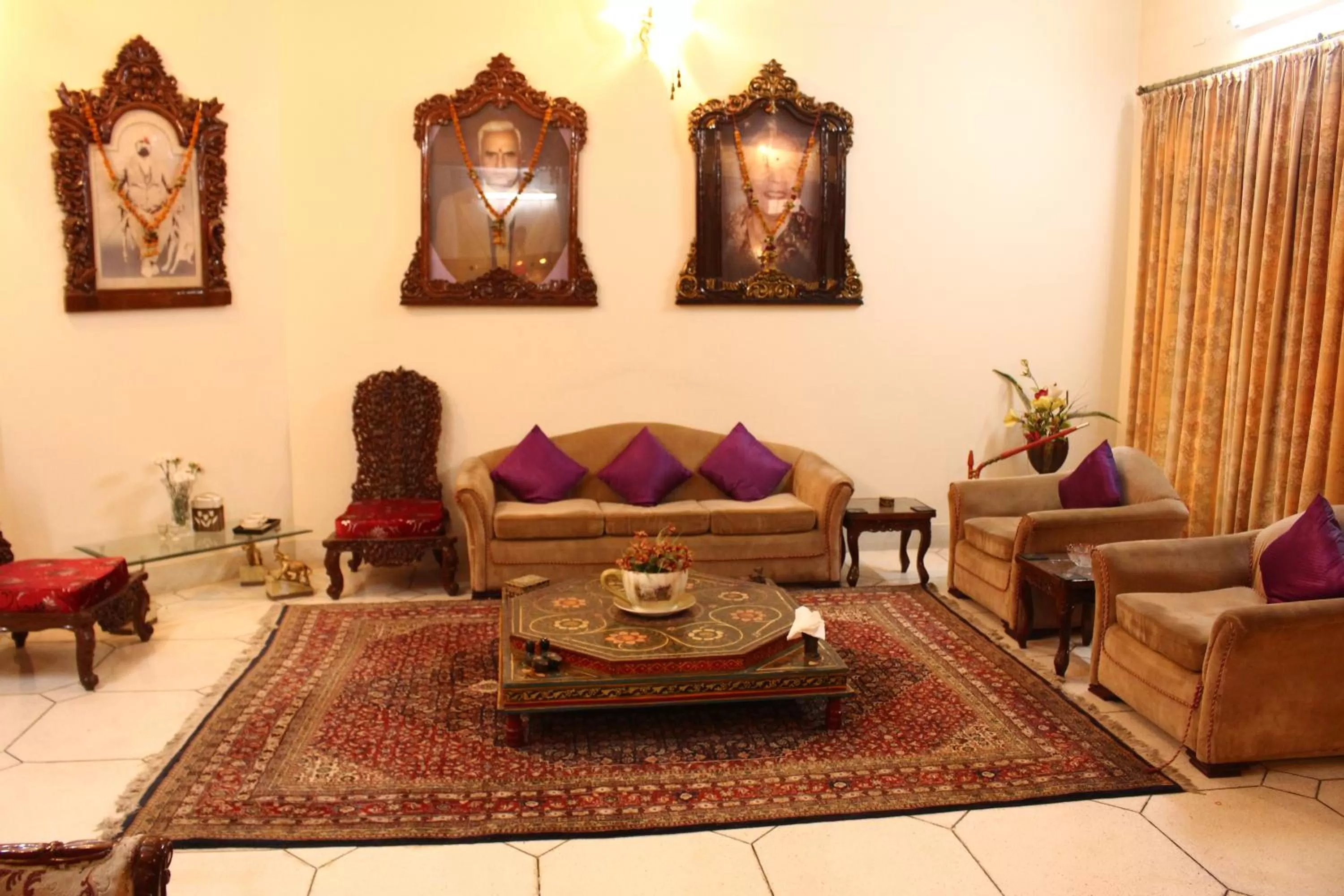 Seating Area in Savrupson Heritage Home