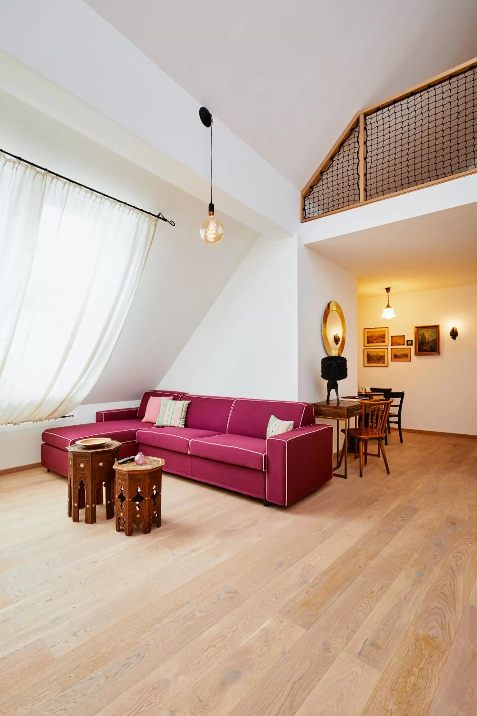 Living room in Boutiquehotel Zum Goldenen Hirschen