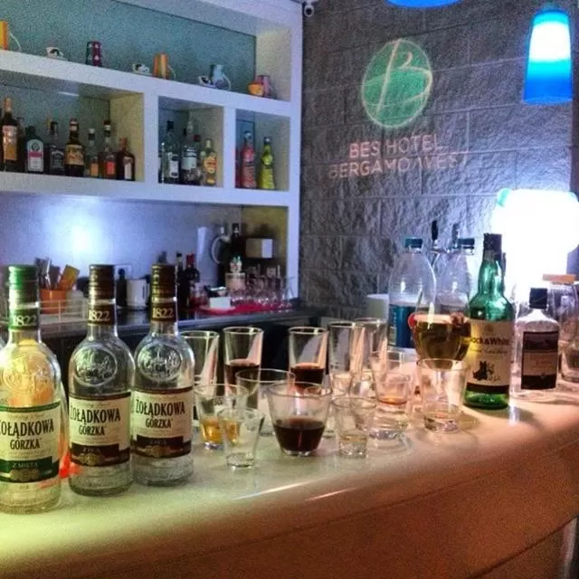 Lounge or bar in Bes Hotel Bergamo Ovest