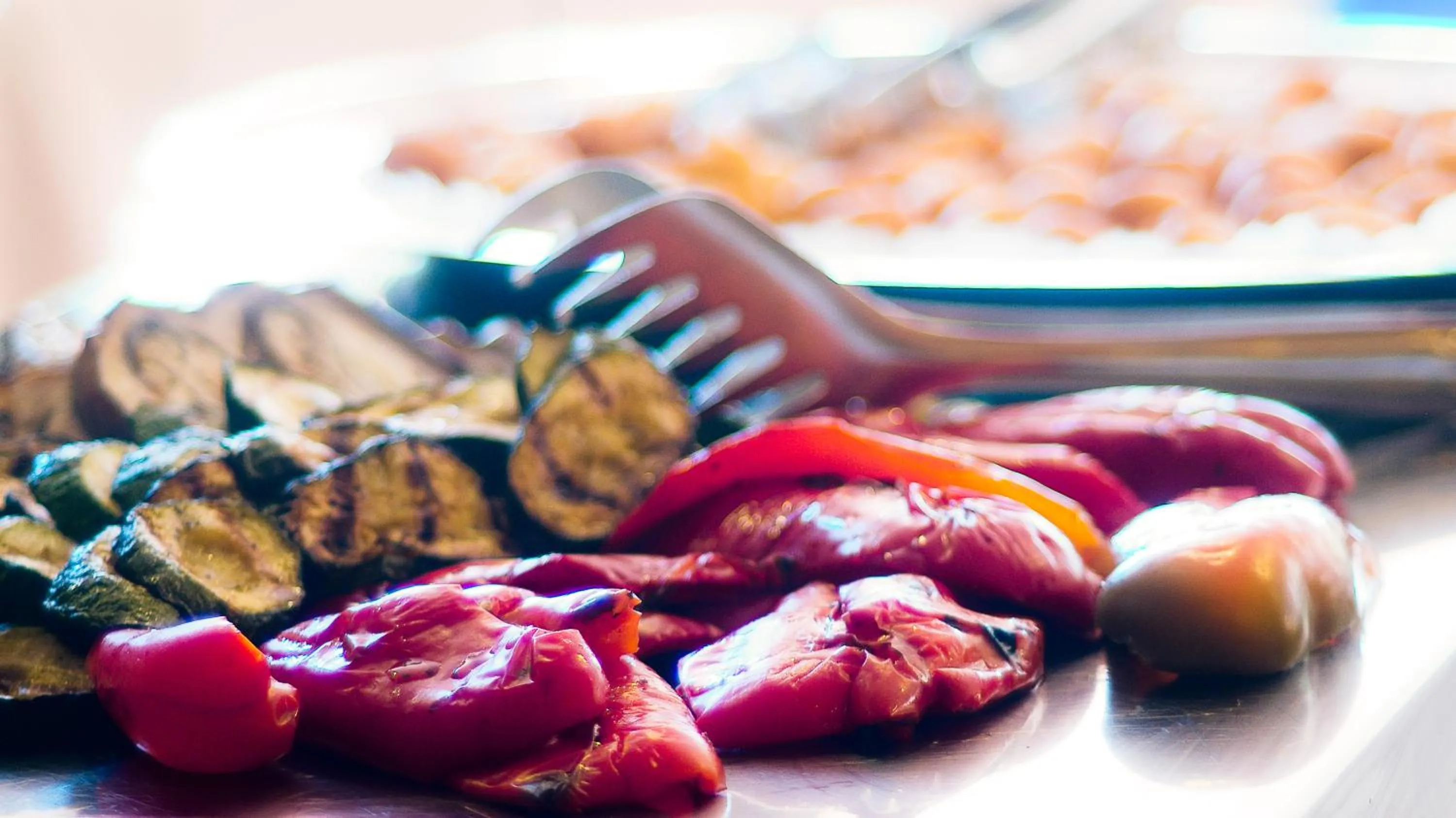 Food close-up in Caesar's Hotel