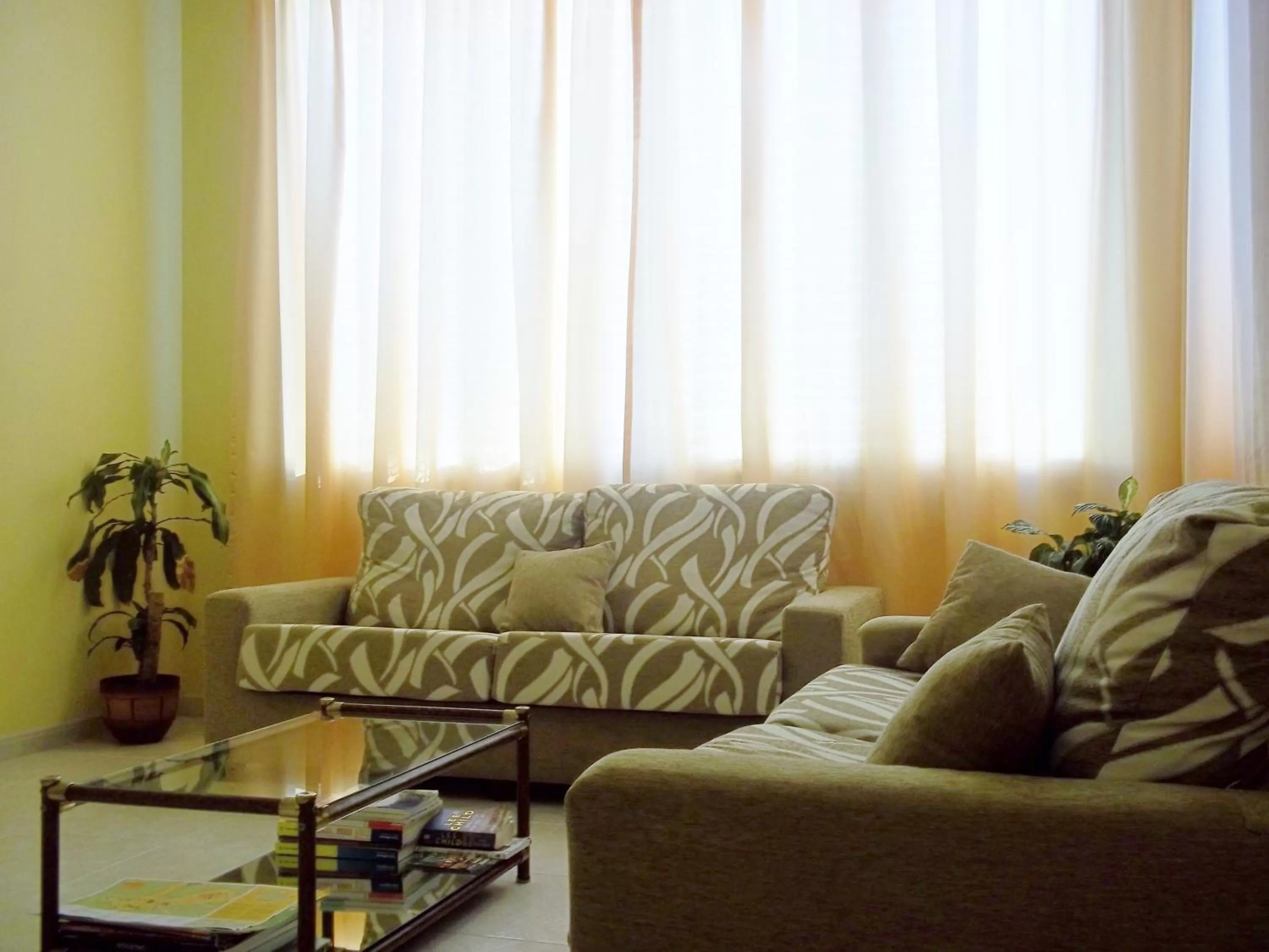 Communal lounge/ TV room in Hotel Suiza