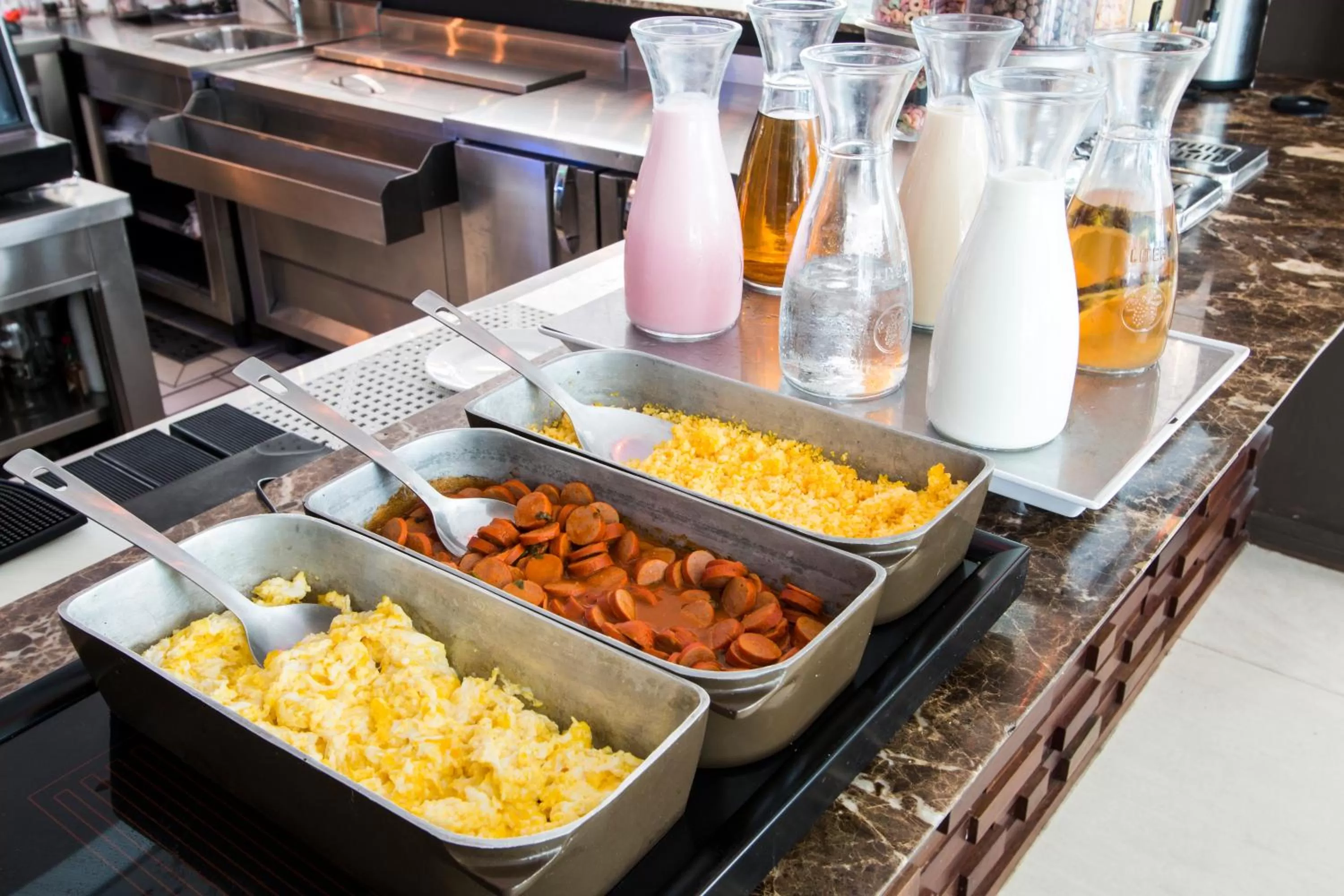 Buffet breakfast in The Hotel