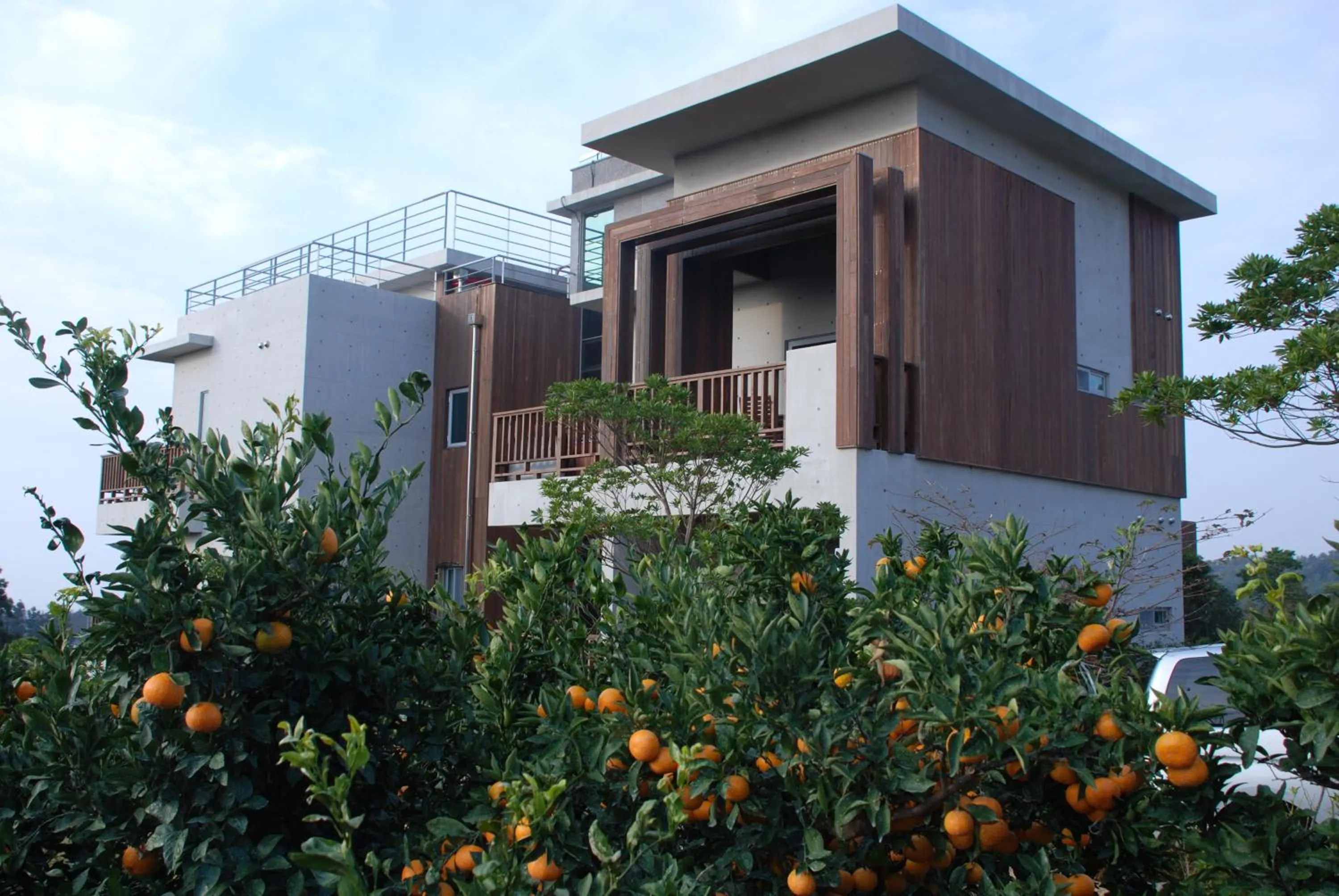 Property building in Jeju Eco Suites