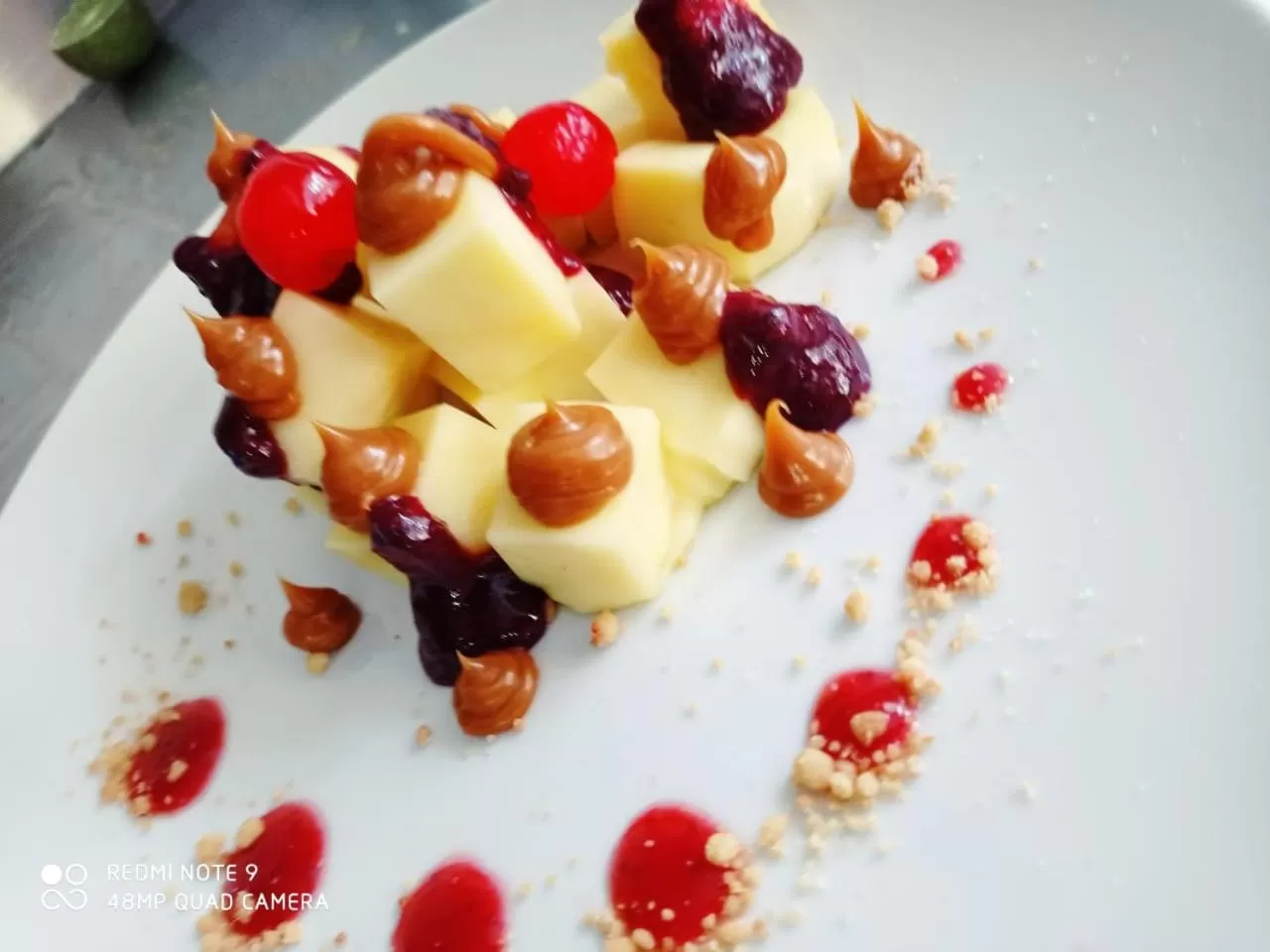 Food in Hotel Refugio Pozo Azul