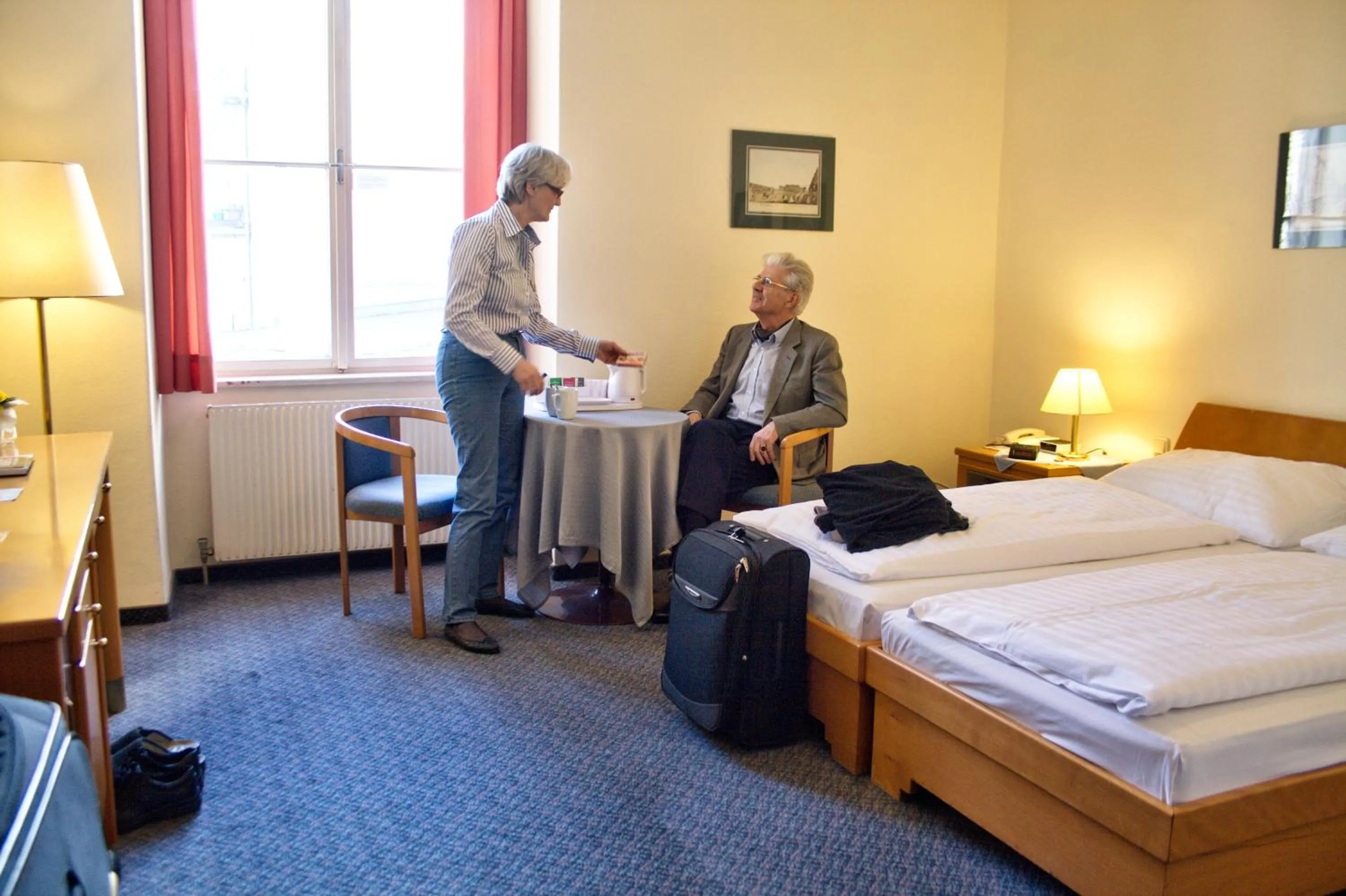 Bed in Hotel Am Schottenpoint