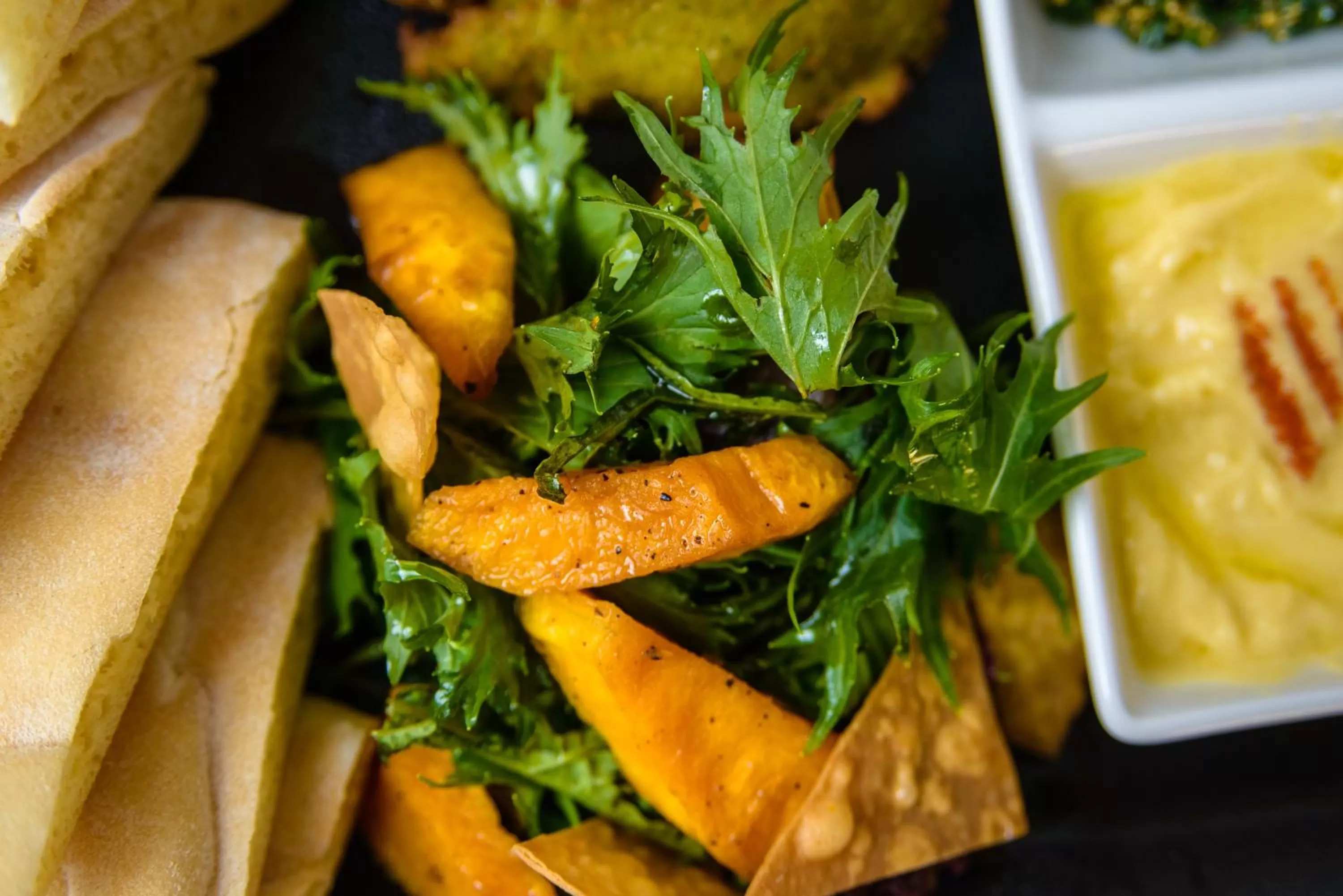 Food close-up in Tamarind Tree Hotel