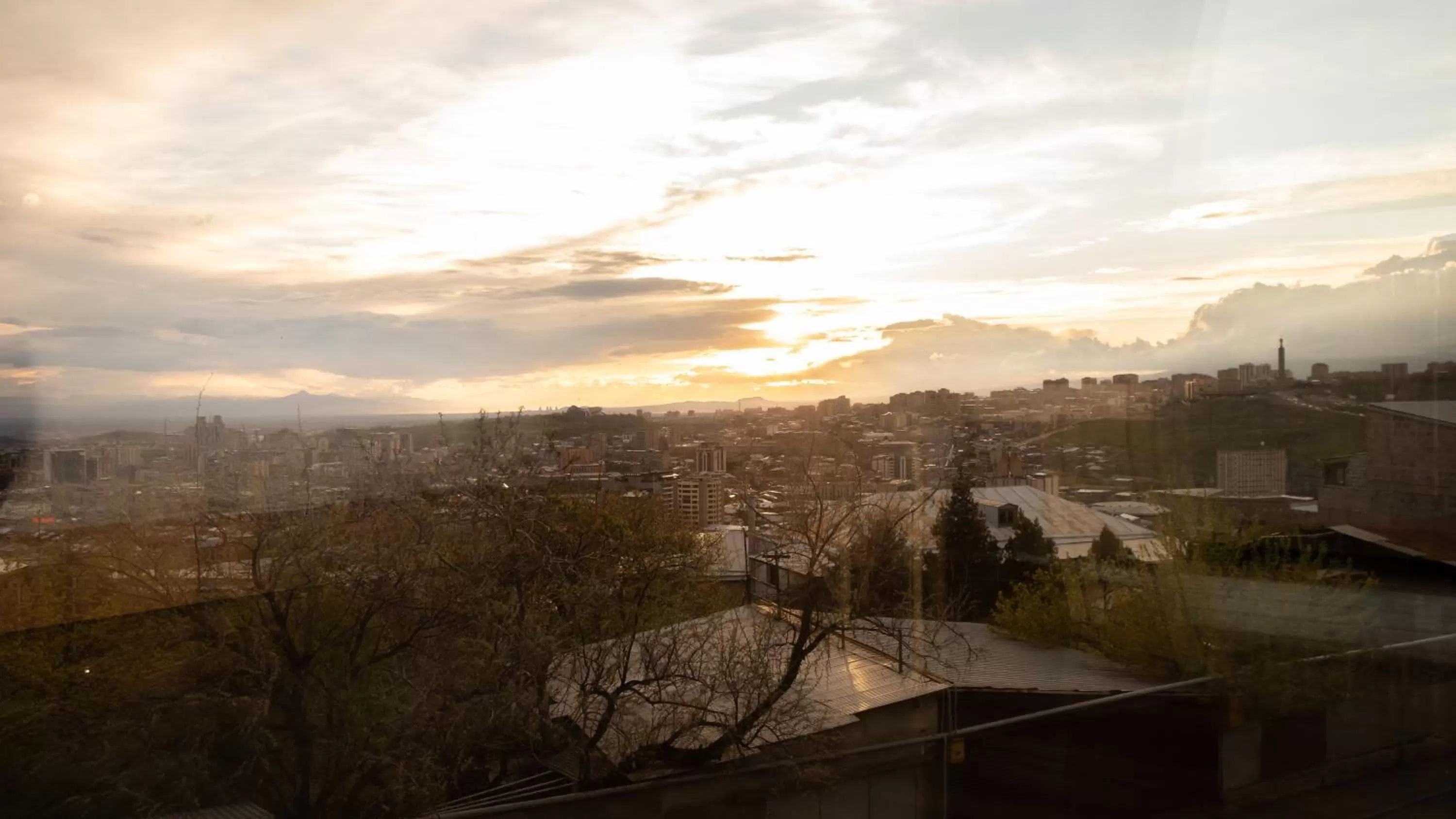 Sunset in Nork Hotel