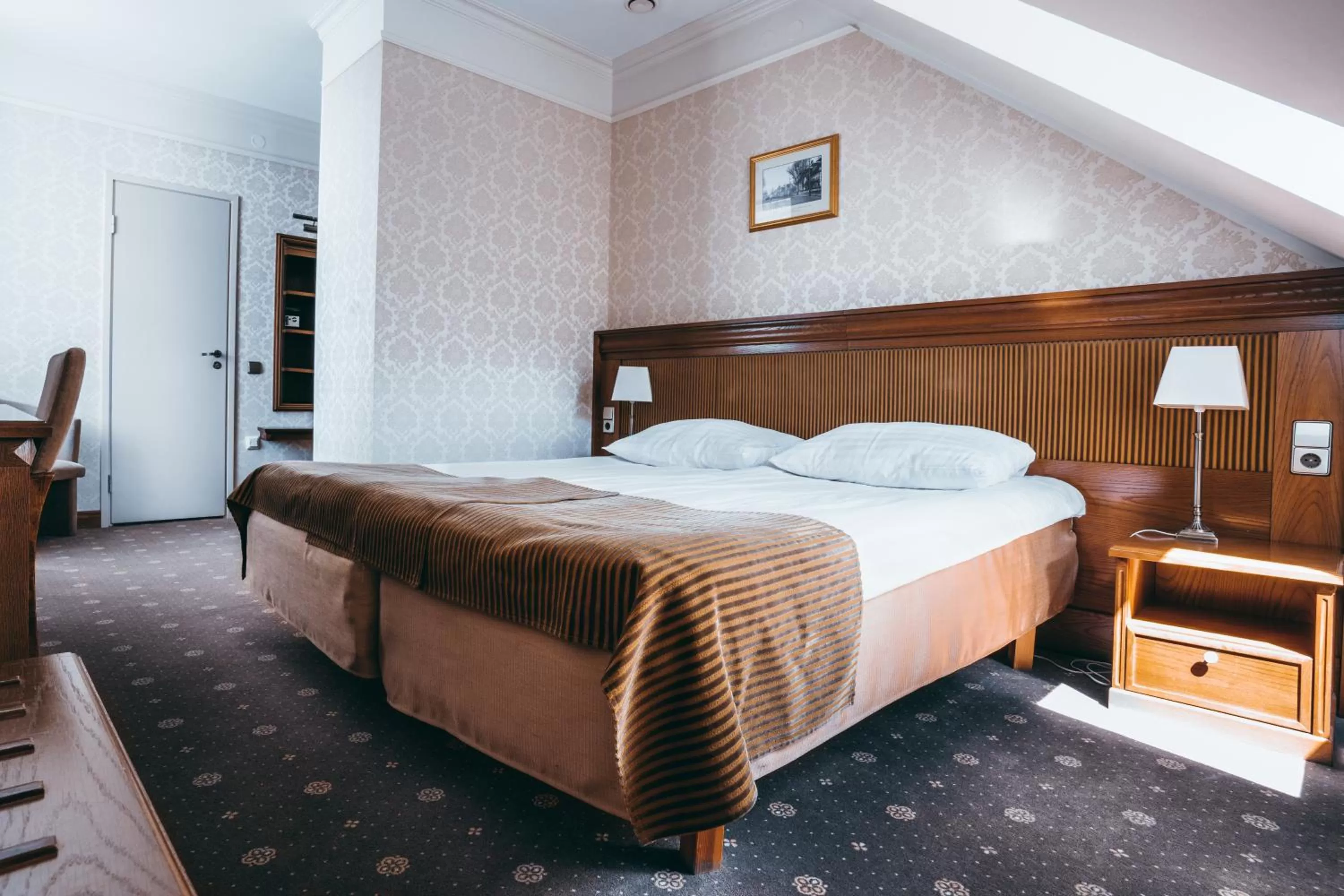 Bed in Arensburg Boutique Hotel & Spa