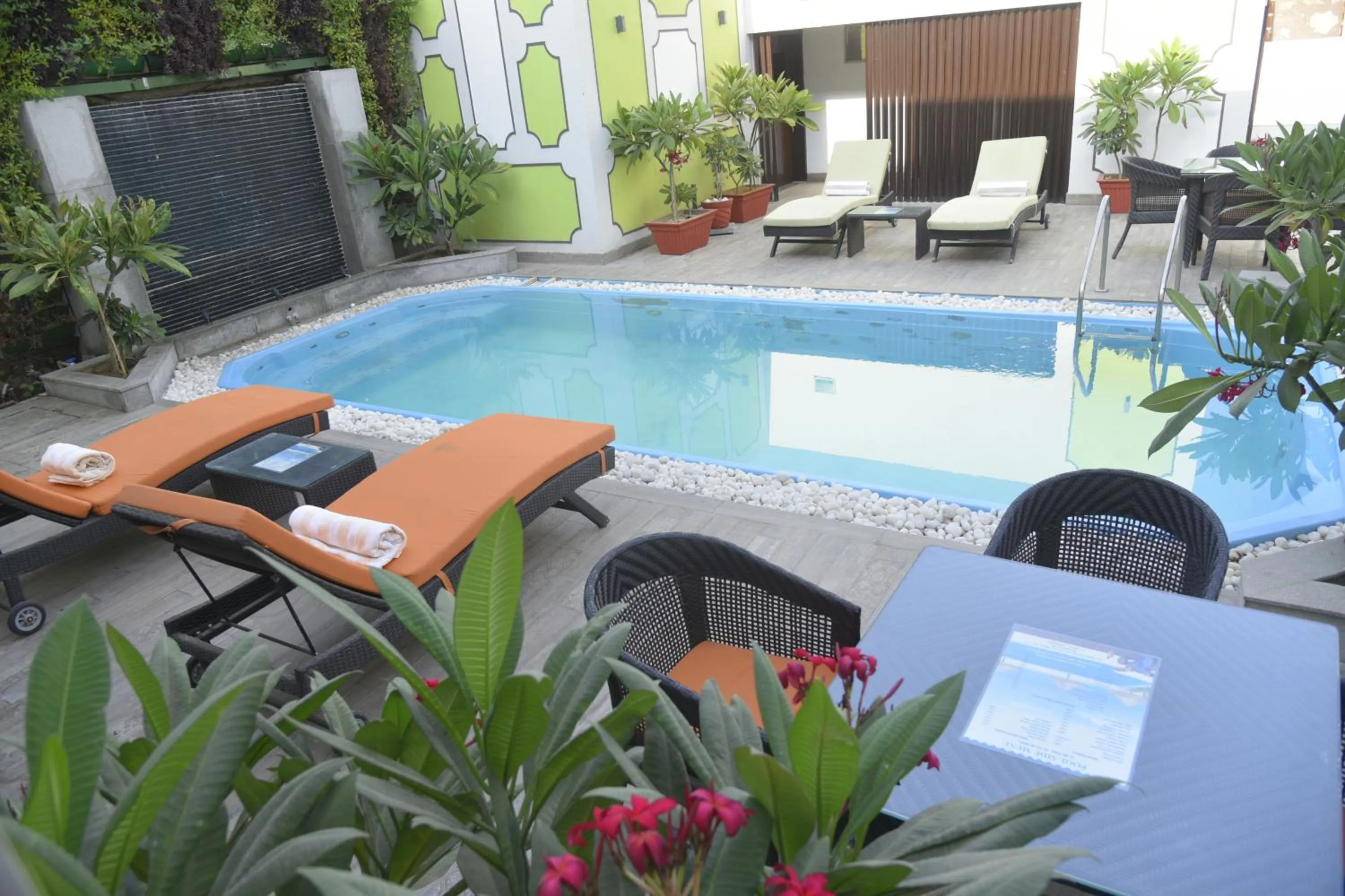 Garden in Hotel Gandharva- A Green Hotel