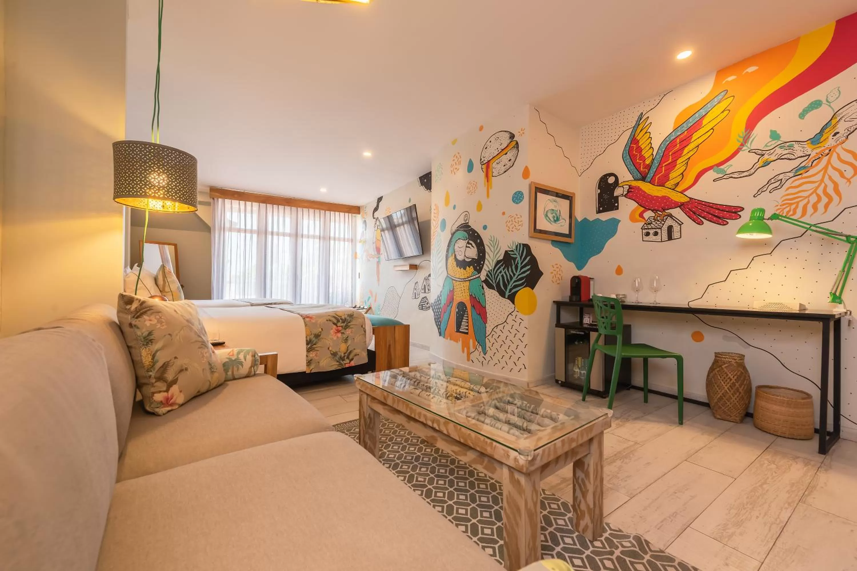 Bedroom in Townhouse Boutique Hotel