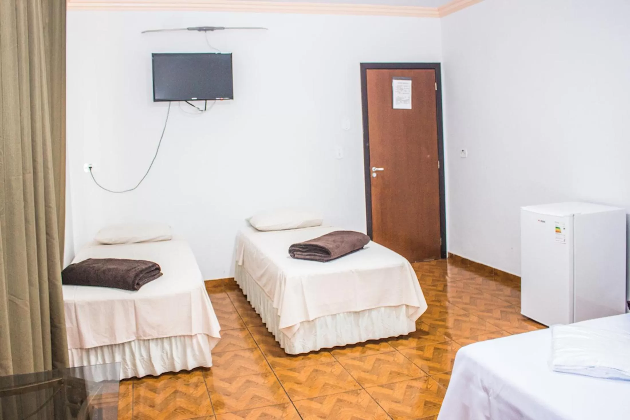 Bed in Hotel Paradizzo