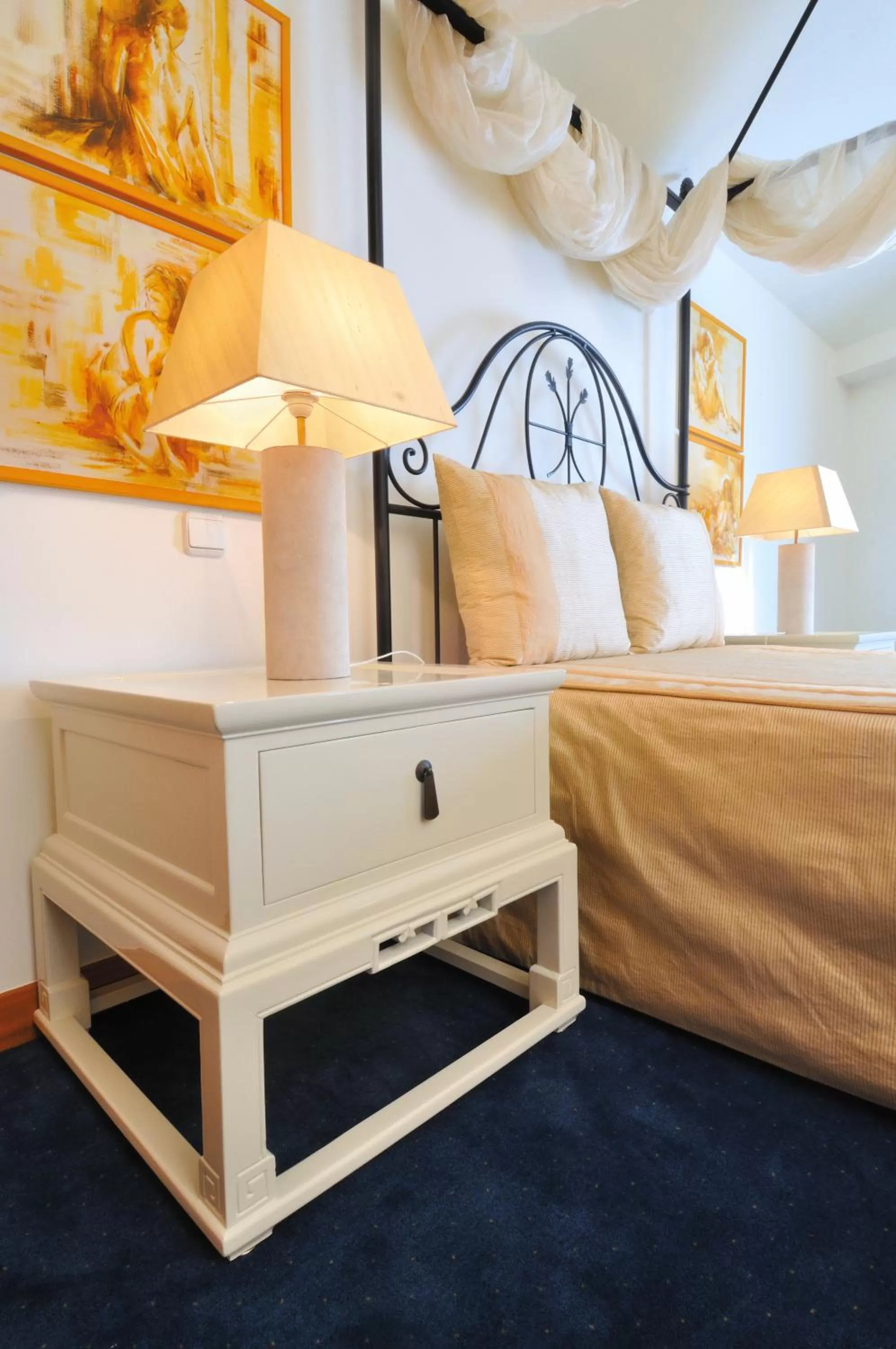 Bed in Hotel Moliceiro