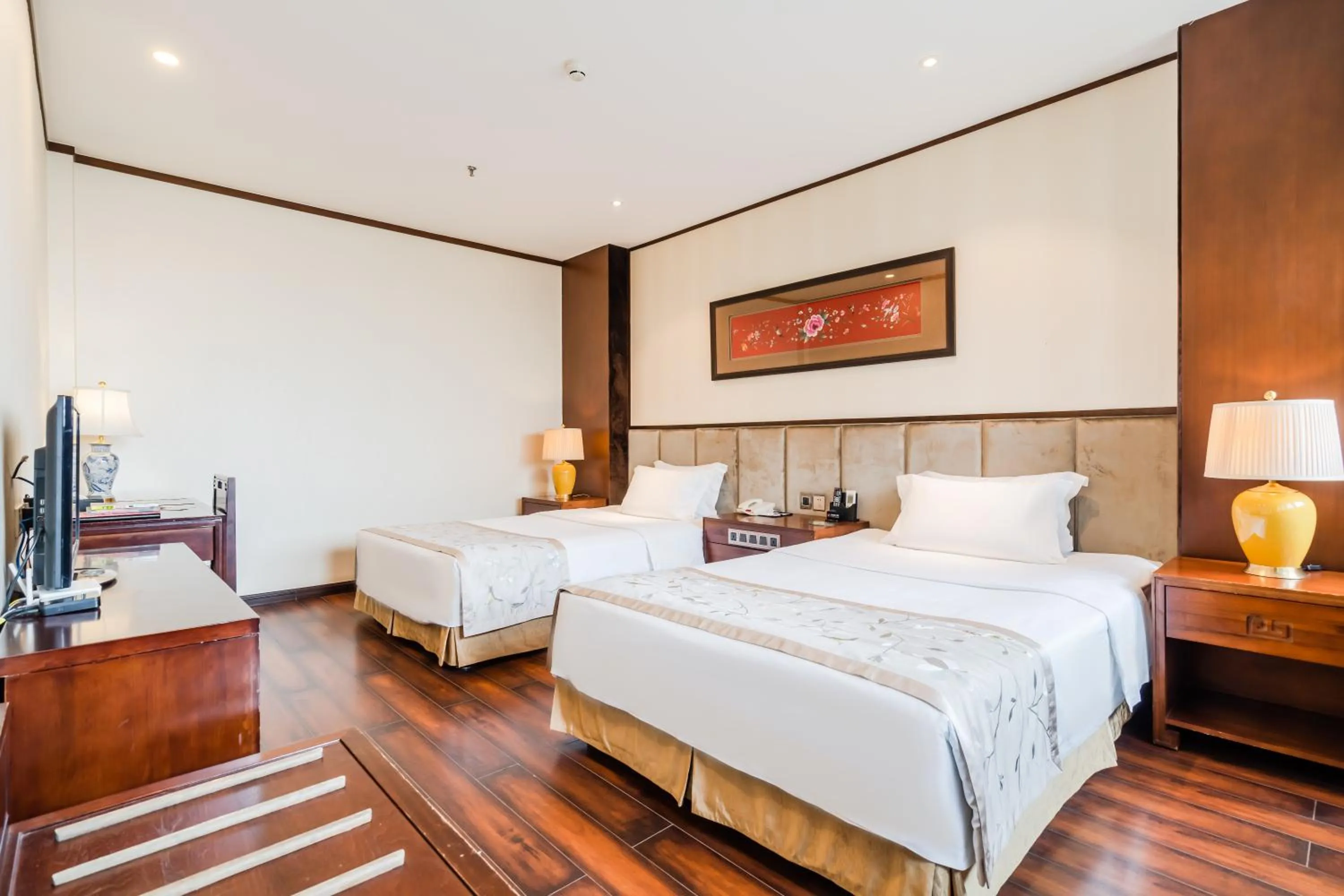 Bed in Buddha Zen Hotel