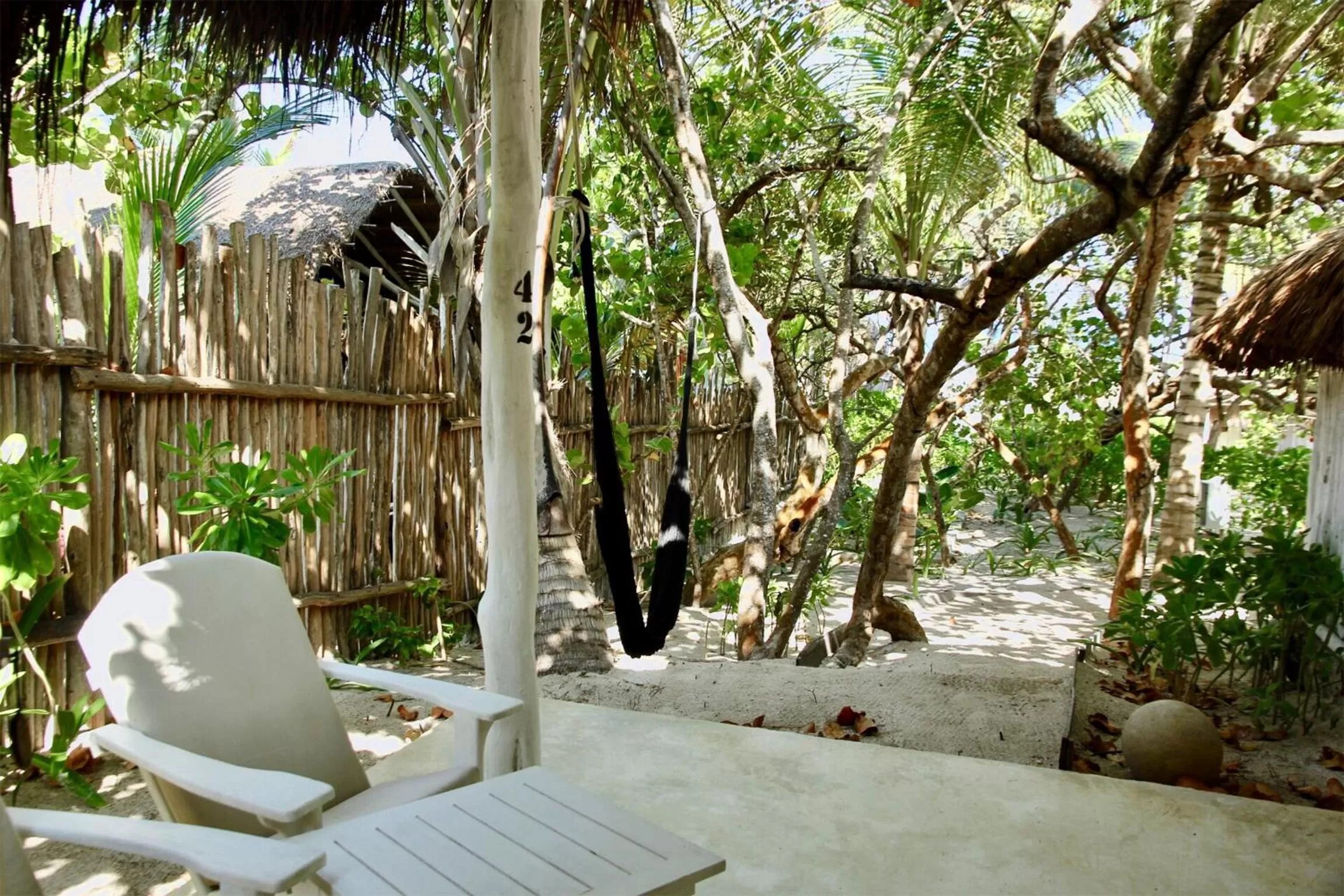 Garden view in Coco Tulum Zen Zone Hotel
