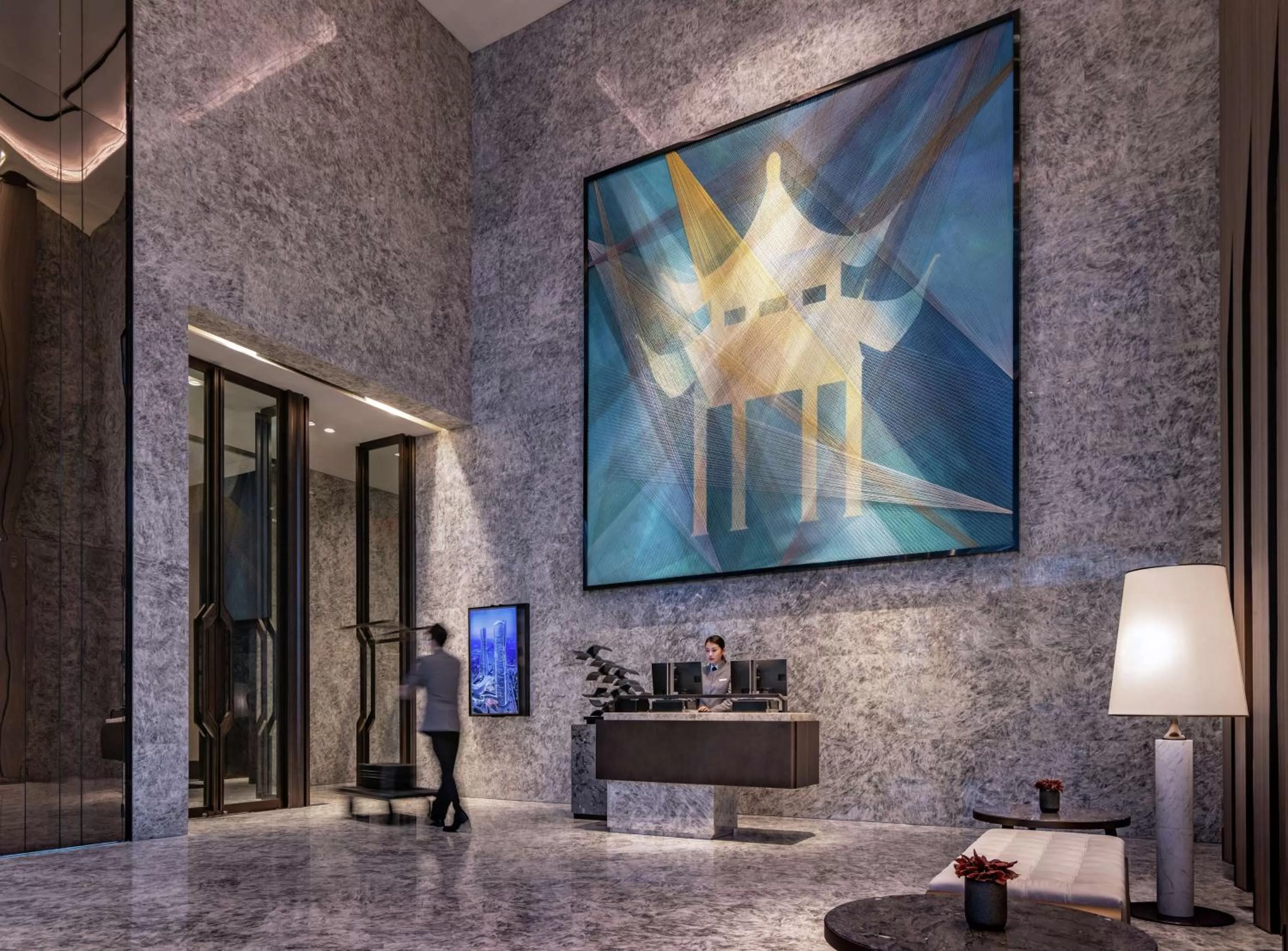 Lobby or reception in Conrad Hangzhou