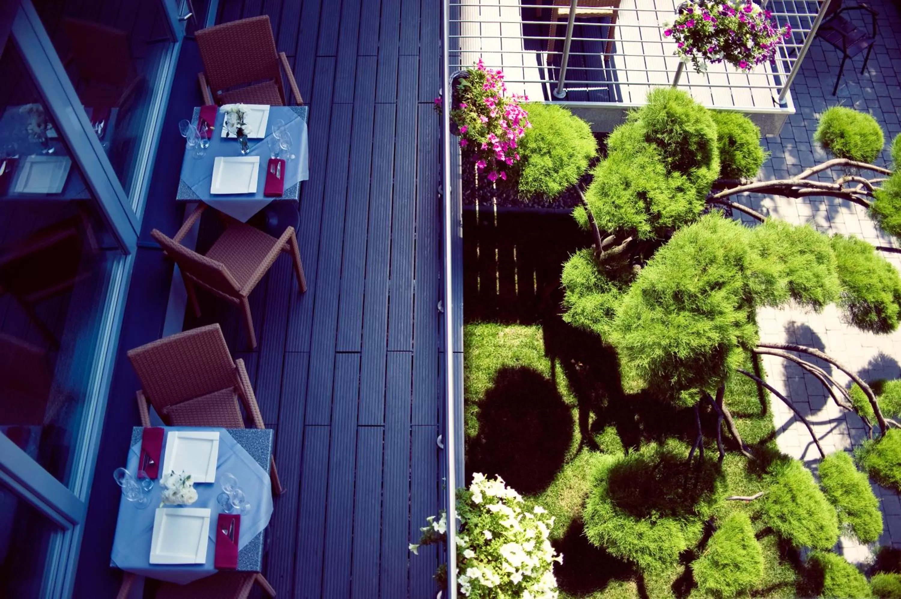 Bird's eye view in Hotel Śląsk