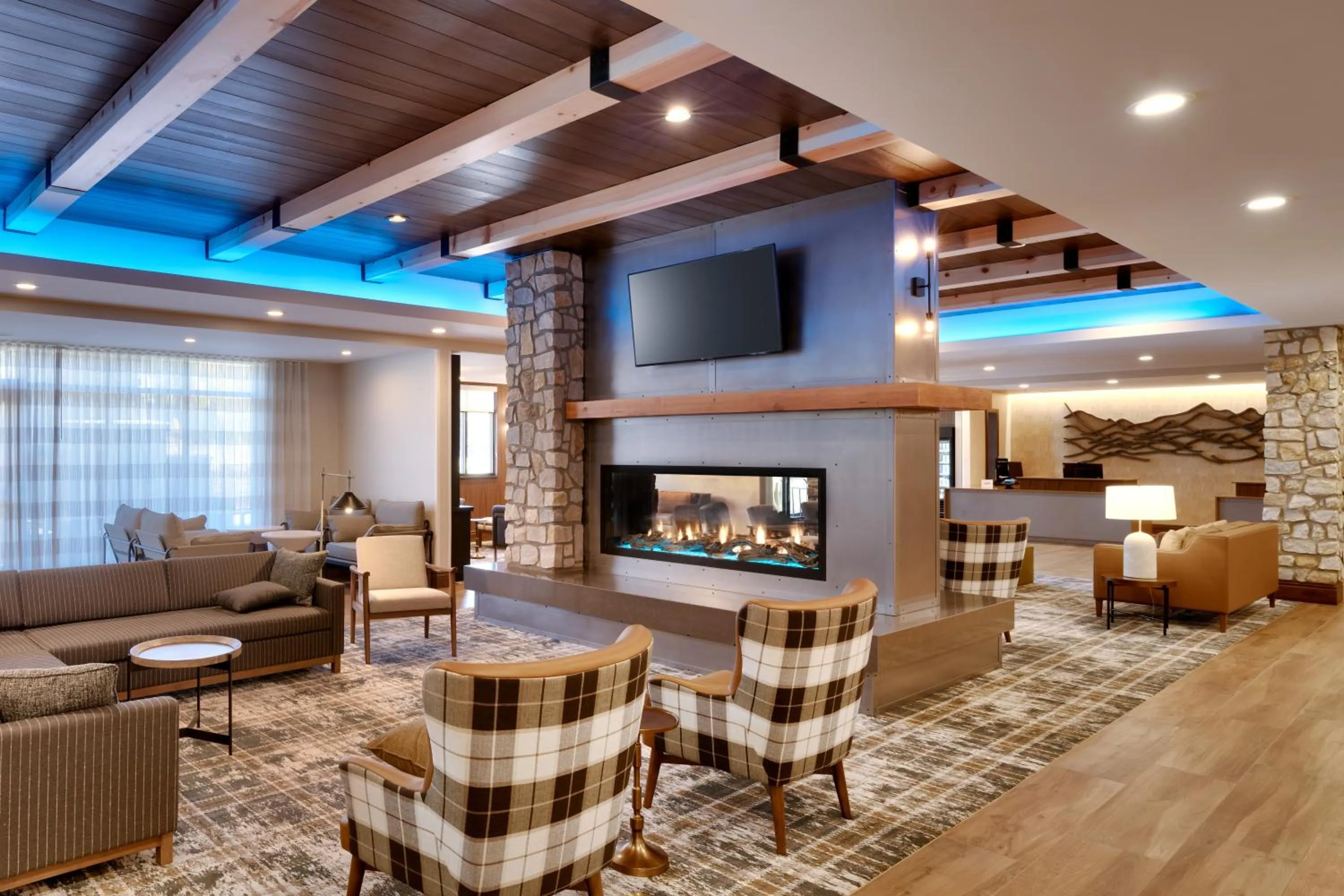 Lounge or bar in Residence Inn by Marriott Vail