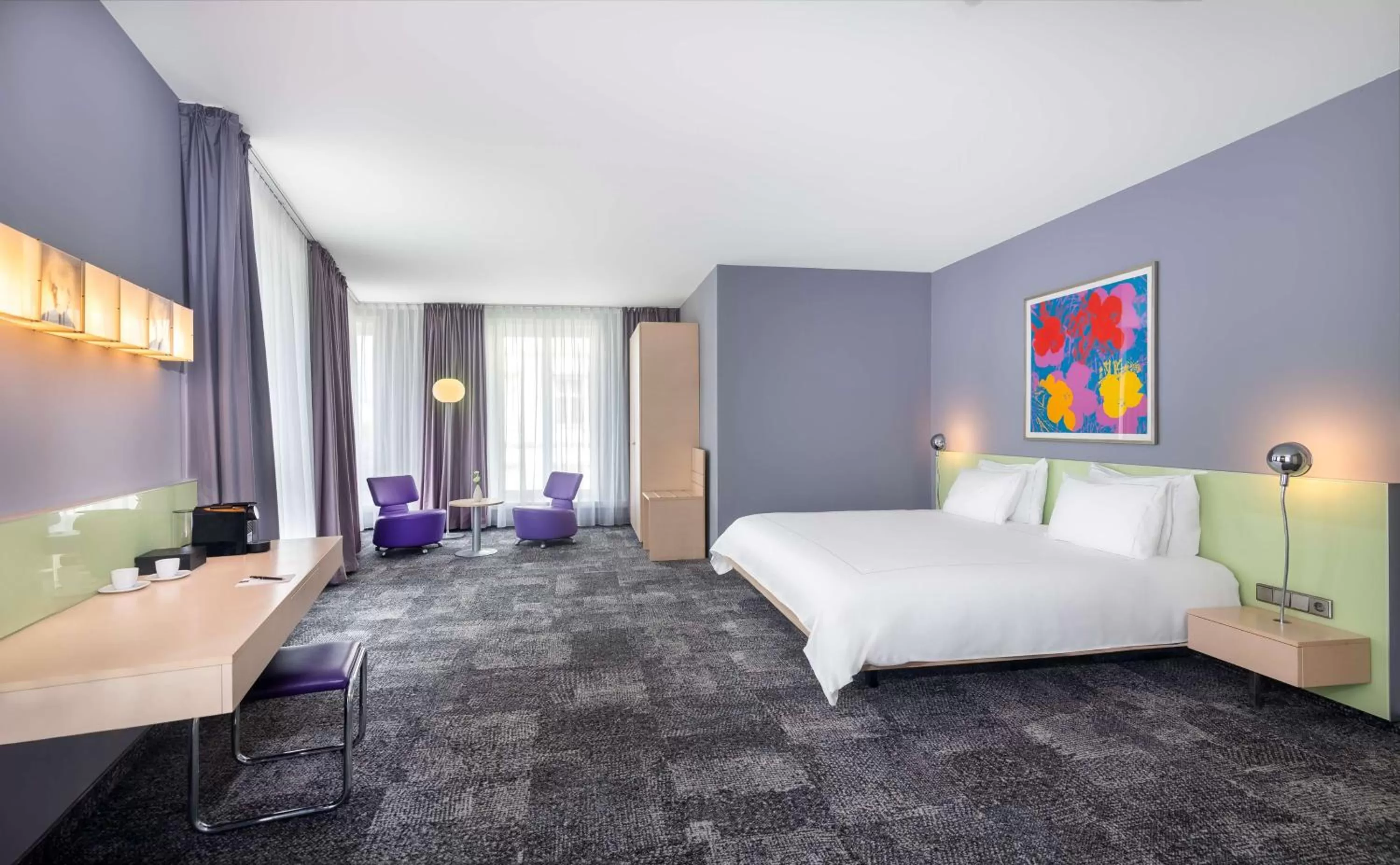 Photo of the whole room, Bed in Park Plaza Berlin