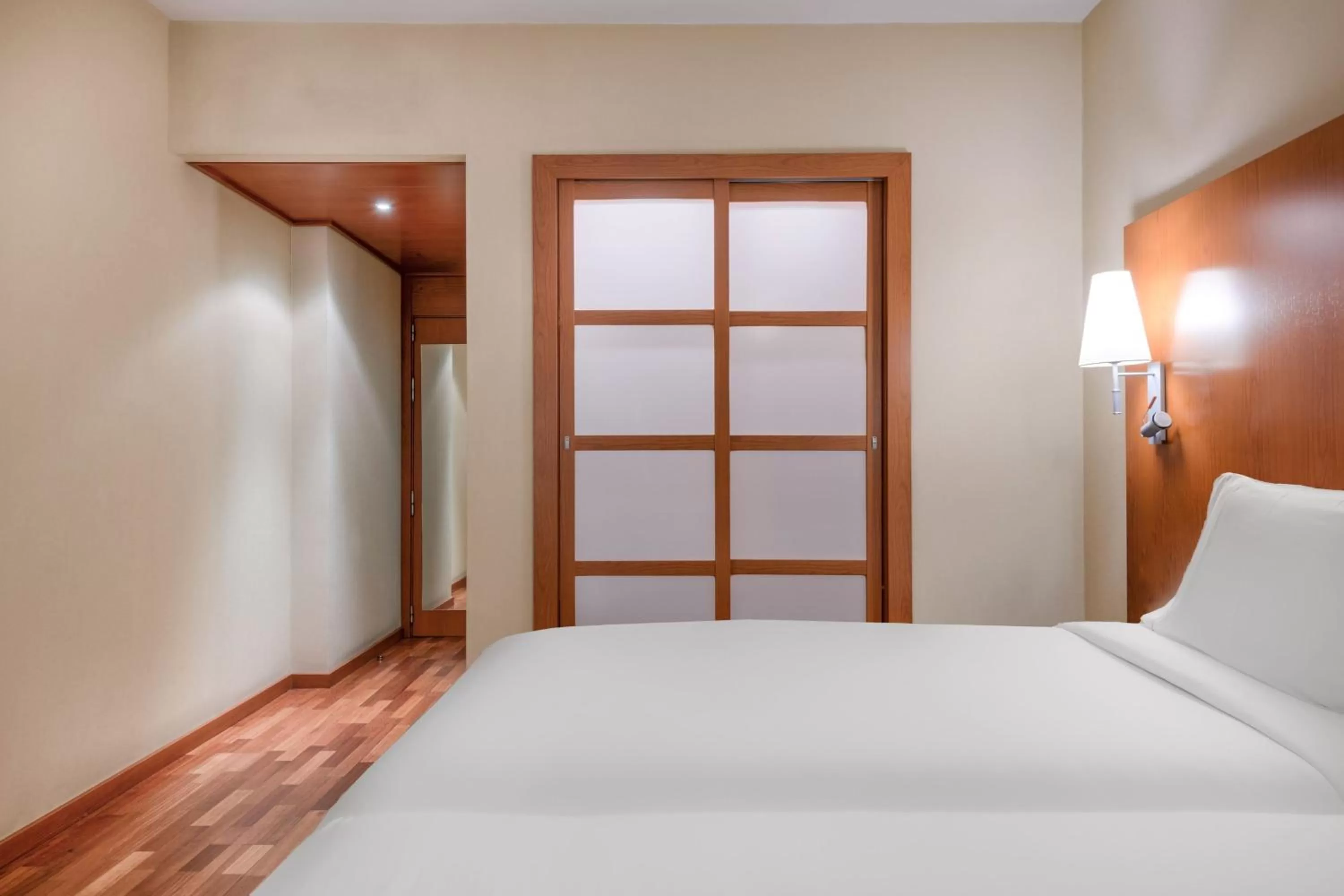 Photo of the whole room, Bed in AC Hotel Aravaca by Marriott