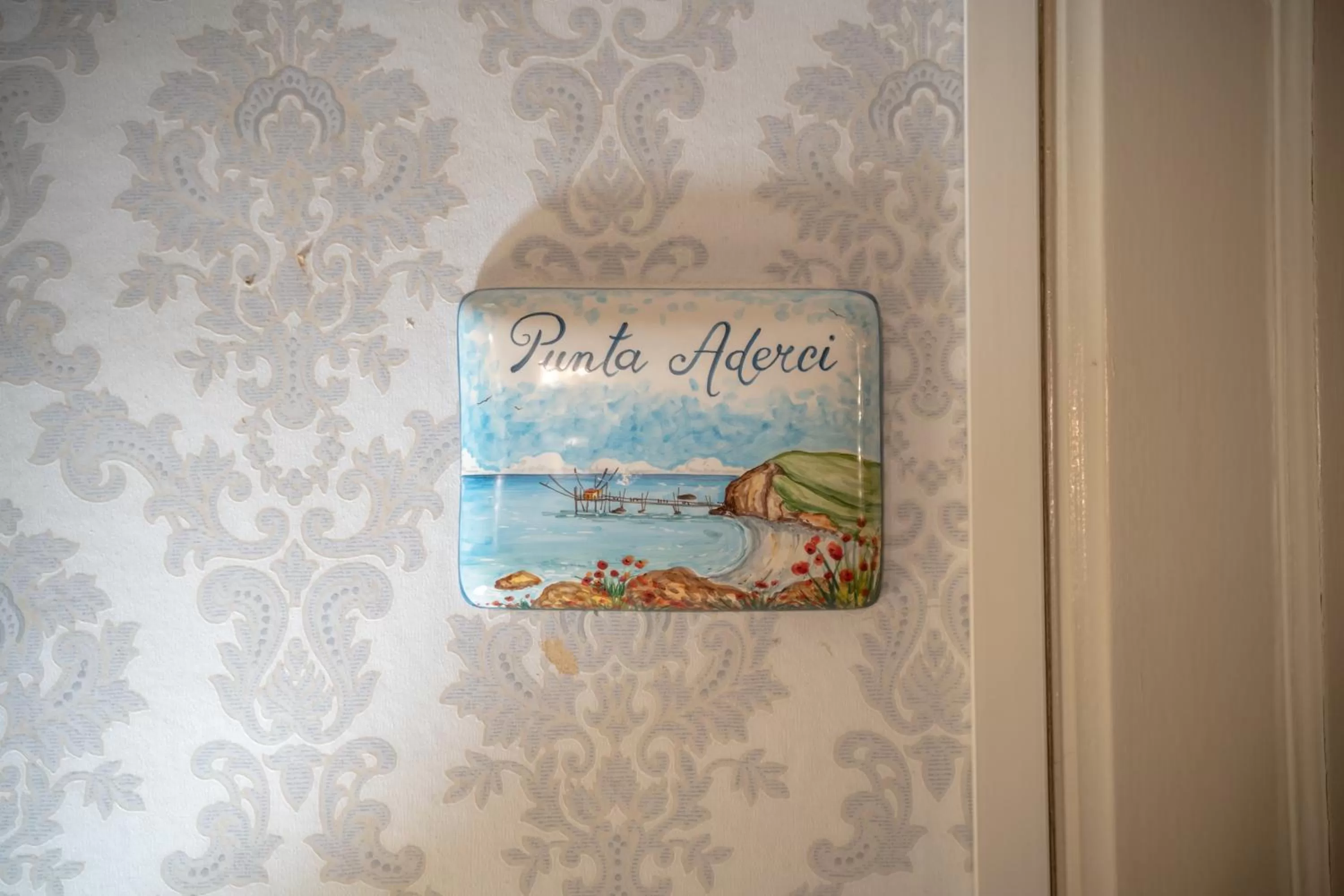 Decorative detail in Il Giardino Nascosto B&B