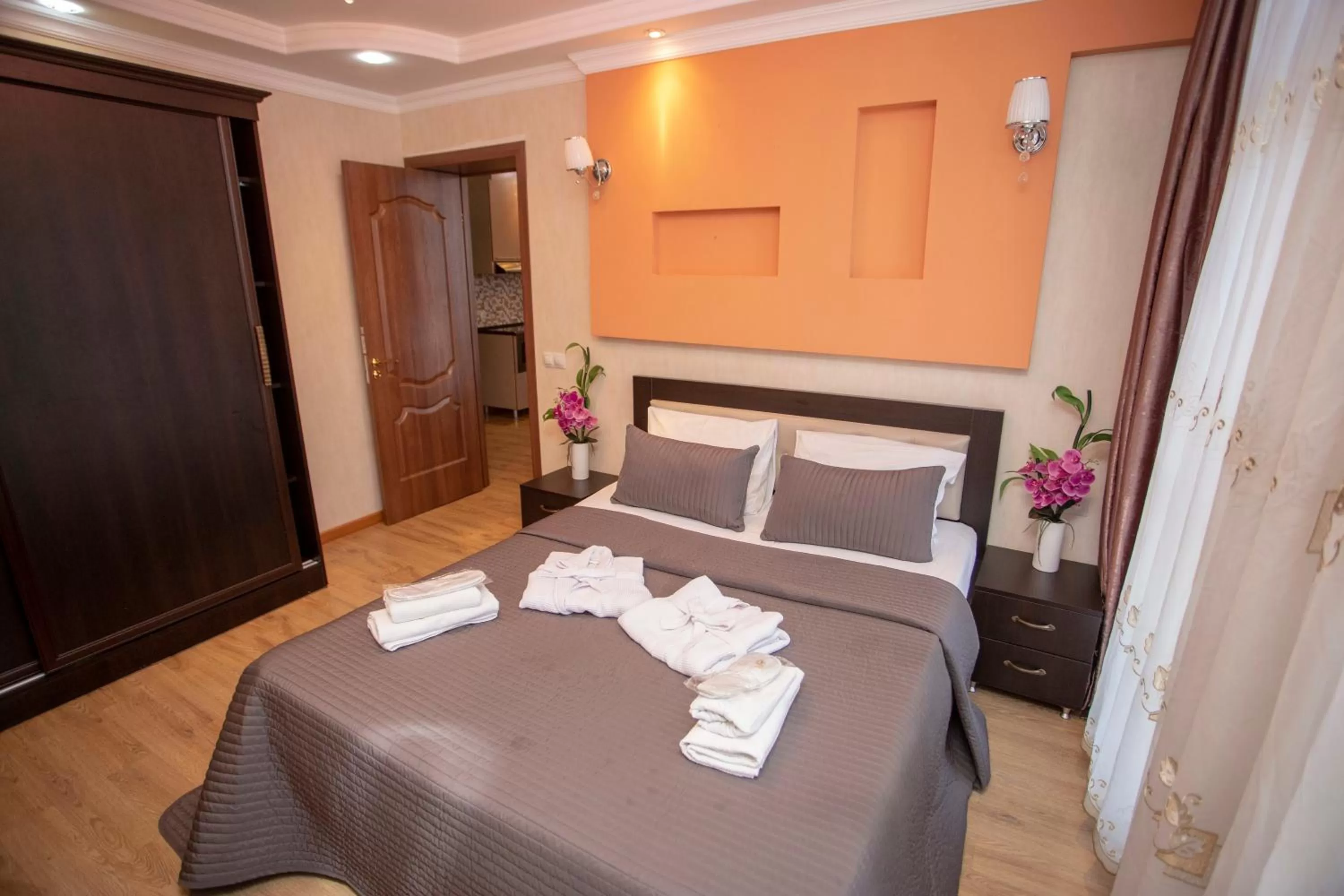 Bedroom, Bed in Blue Star Batumi