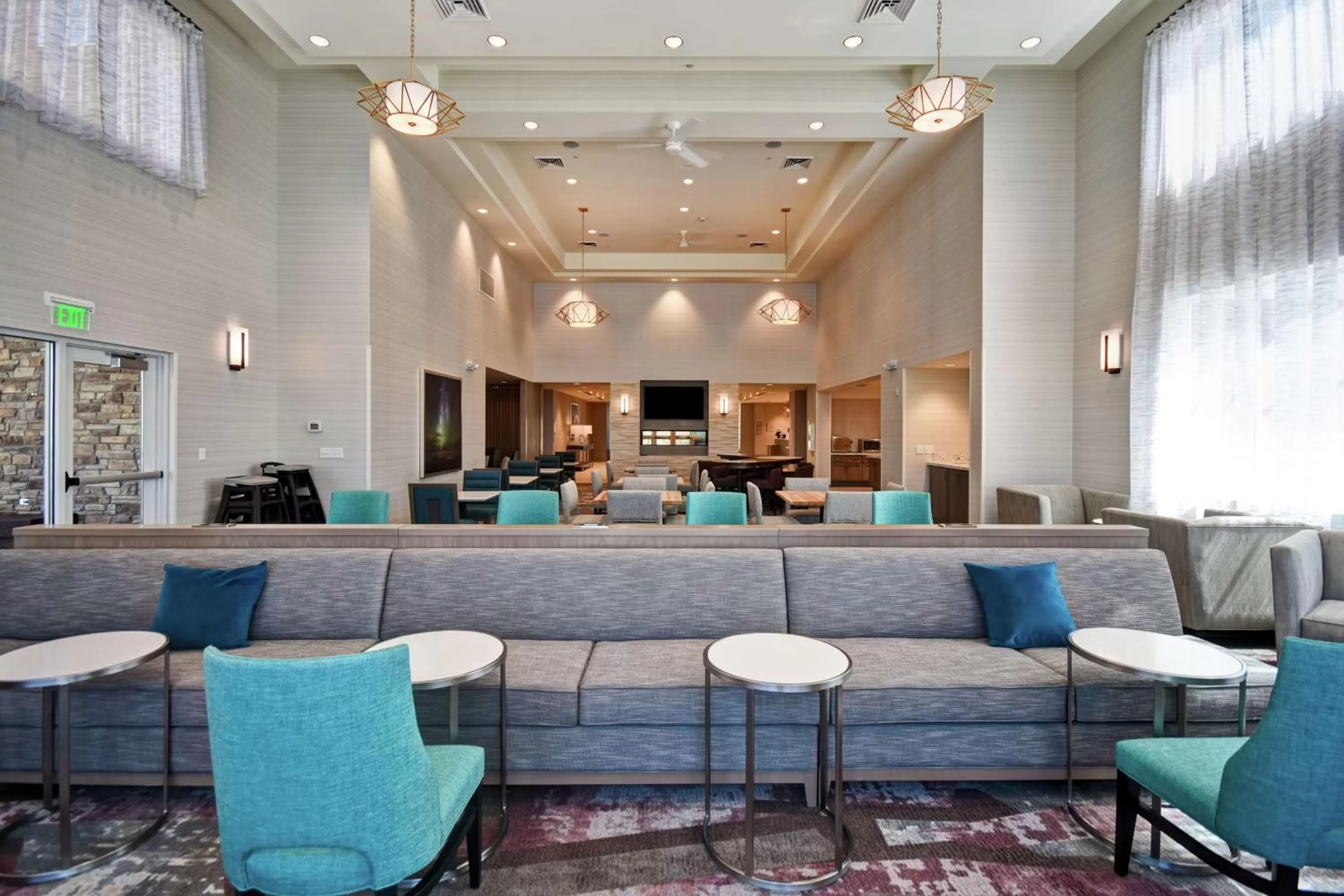 Lobby or reception in Homewood Suites By Hilton Salt Lake City Airport
